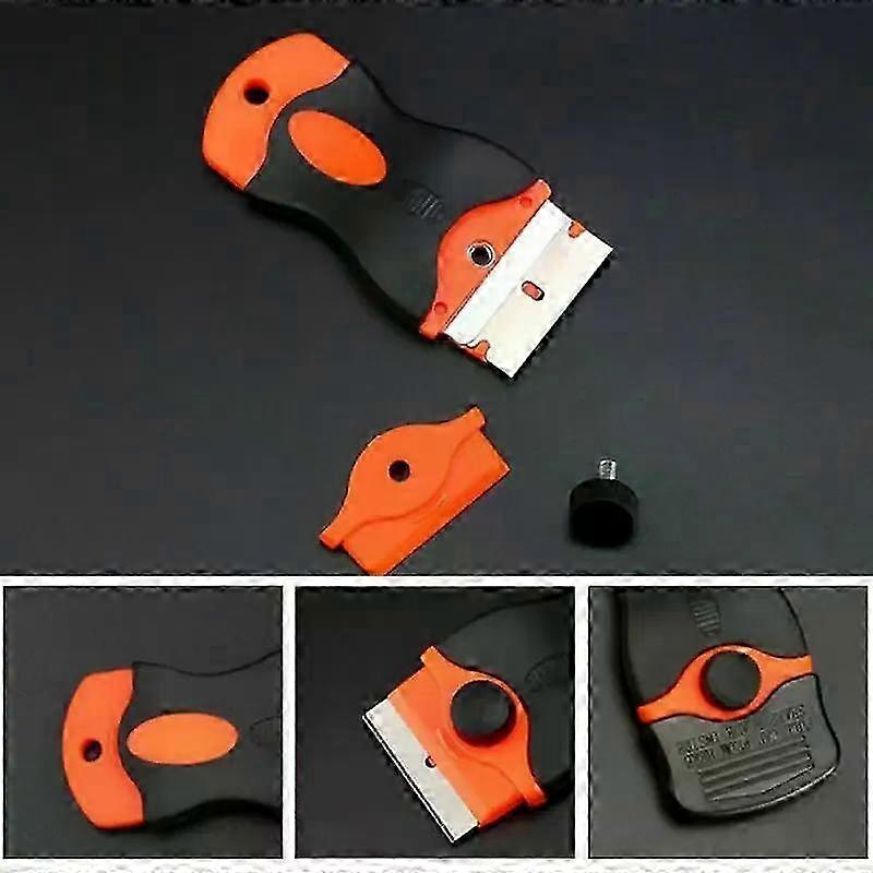 2025 Scraper for Glass Window Glass Glue Sticker Remover Razor Blade Scraper to Clean Ceramic Hob Auto Squeegee Tool