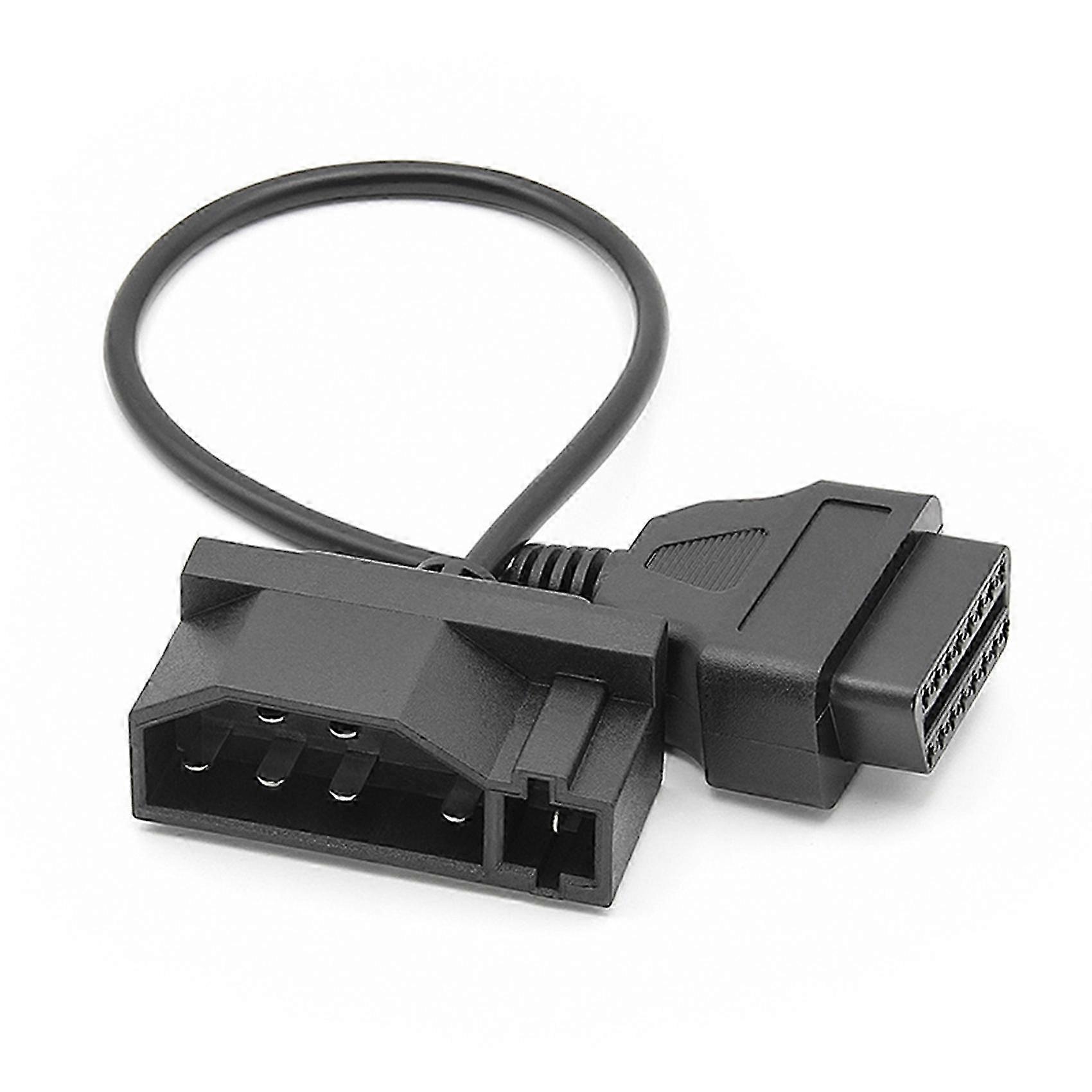 7 to 16 Pin OBD2 Extension Cable Adapter for Automobile - Diagnostic Tool Connector for Enhanced Car Repairs