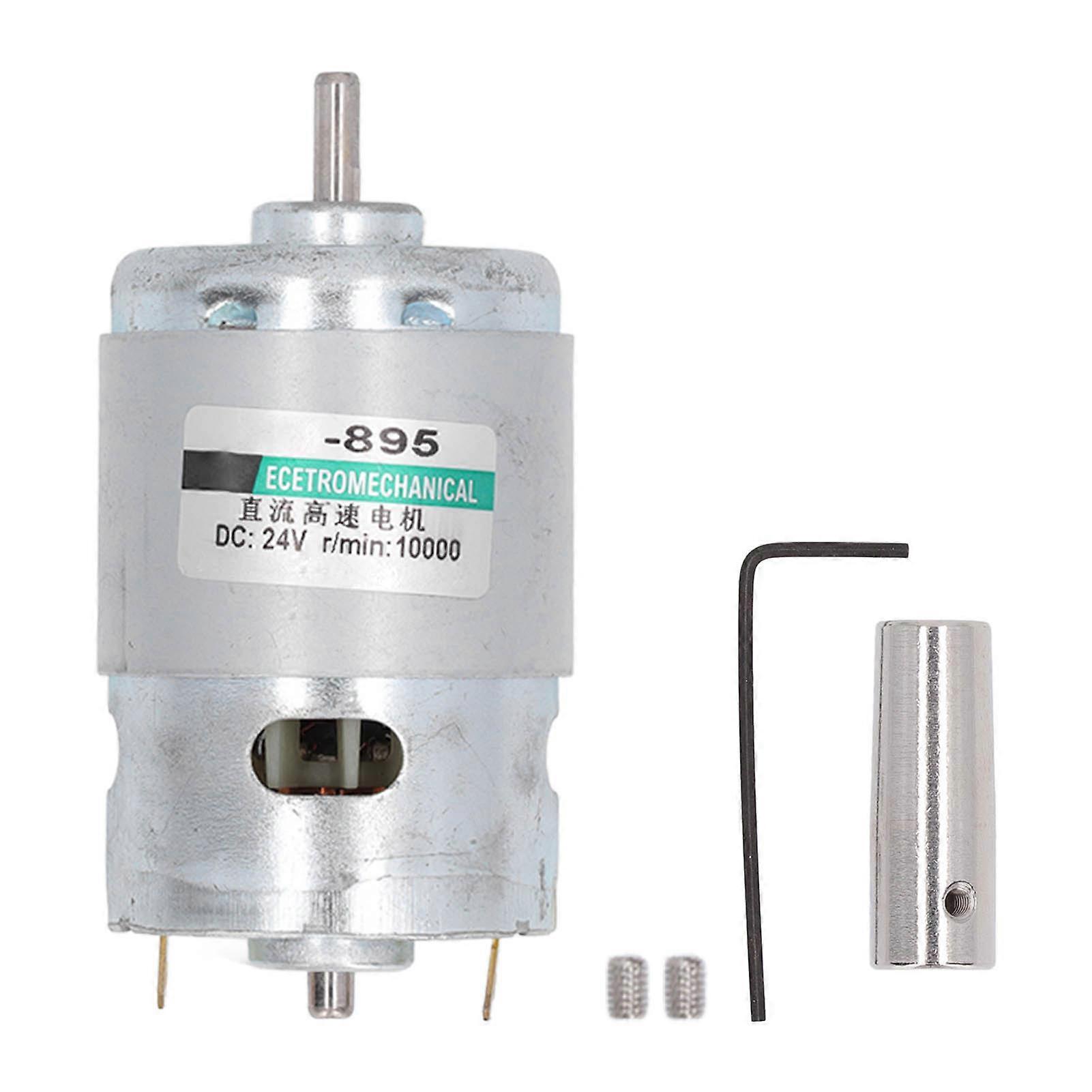 High Speed Motor 10000RPM CW CCW Fast Heat Dissipation Mini Electric Motor for Juicer Drill DC24V Motor with Connecting Rod