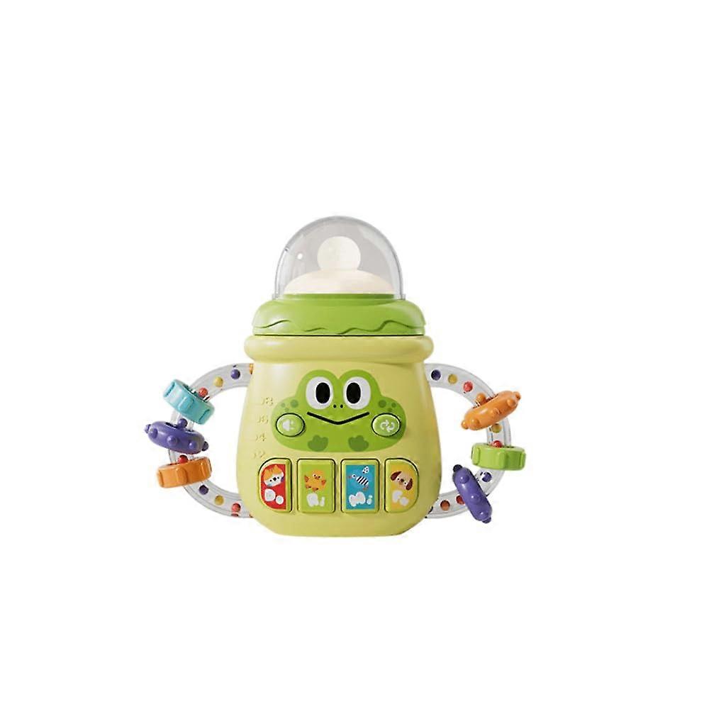 Baby Toy Rattle Bell With Soothing Beads, Intelligence Development Early Education, Safe Materials for Infants