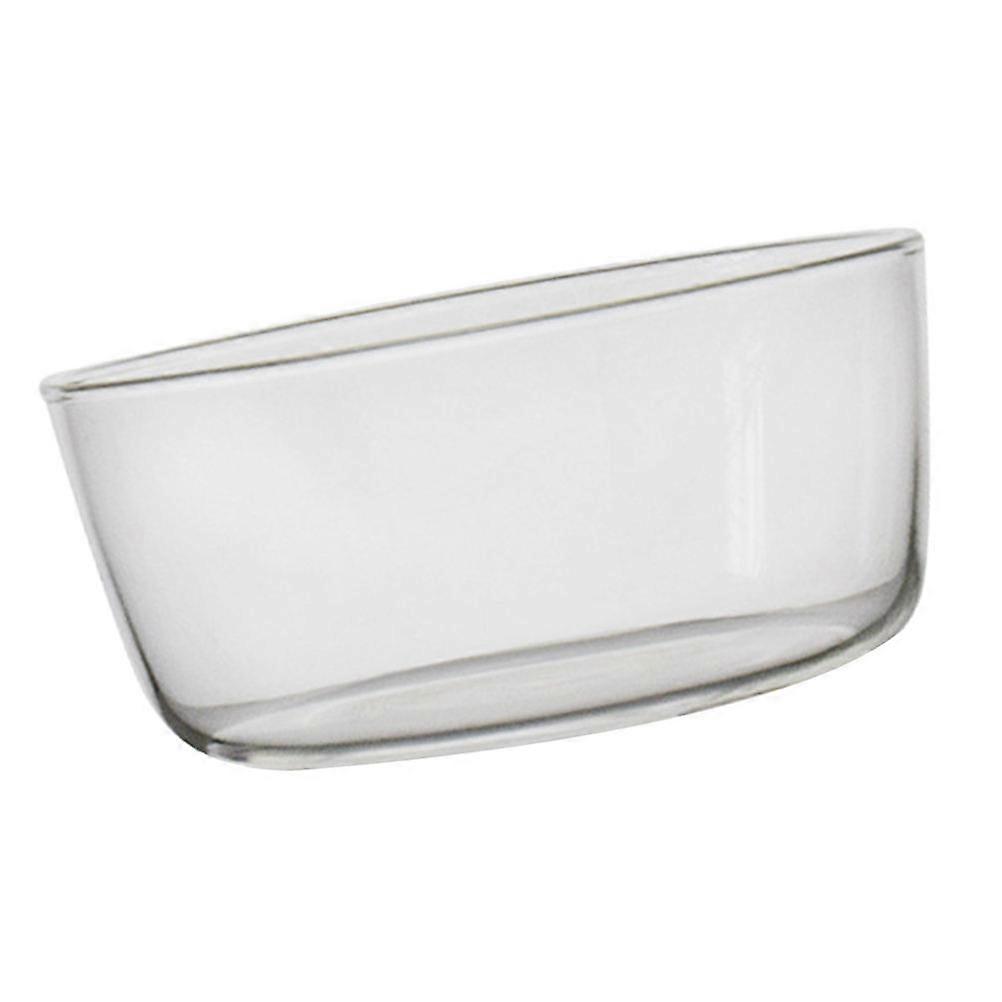 Transparent Glass Bowl for Home Baking Pudding Dessert Steamed Egg Stable and 1PC