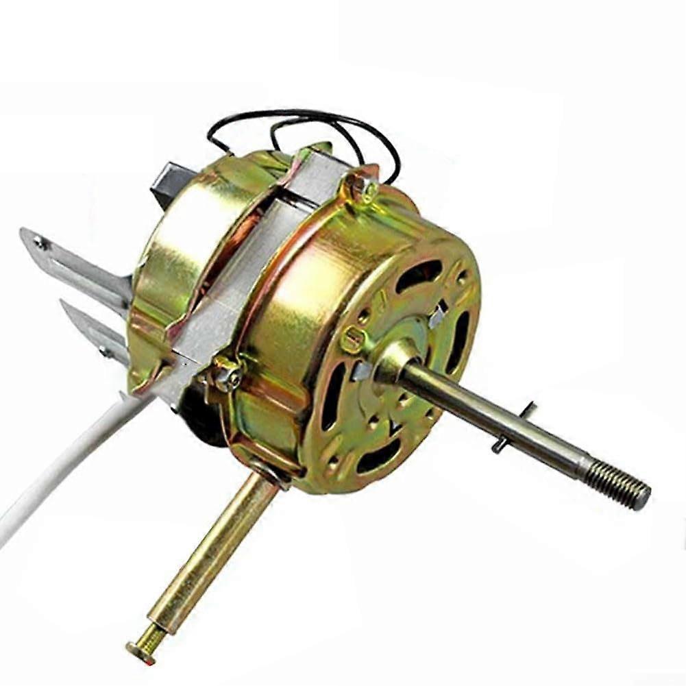 Remotecontrolled 45.7 cm wall fan motor, 5wire design, 3 speed options for improved airflow distribution.