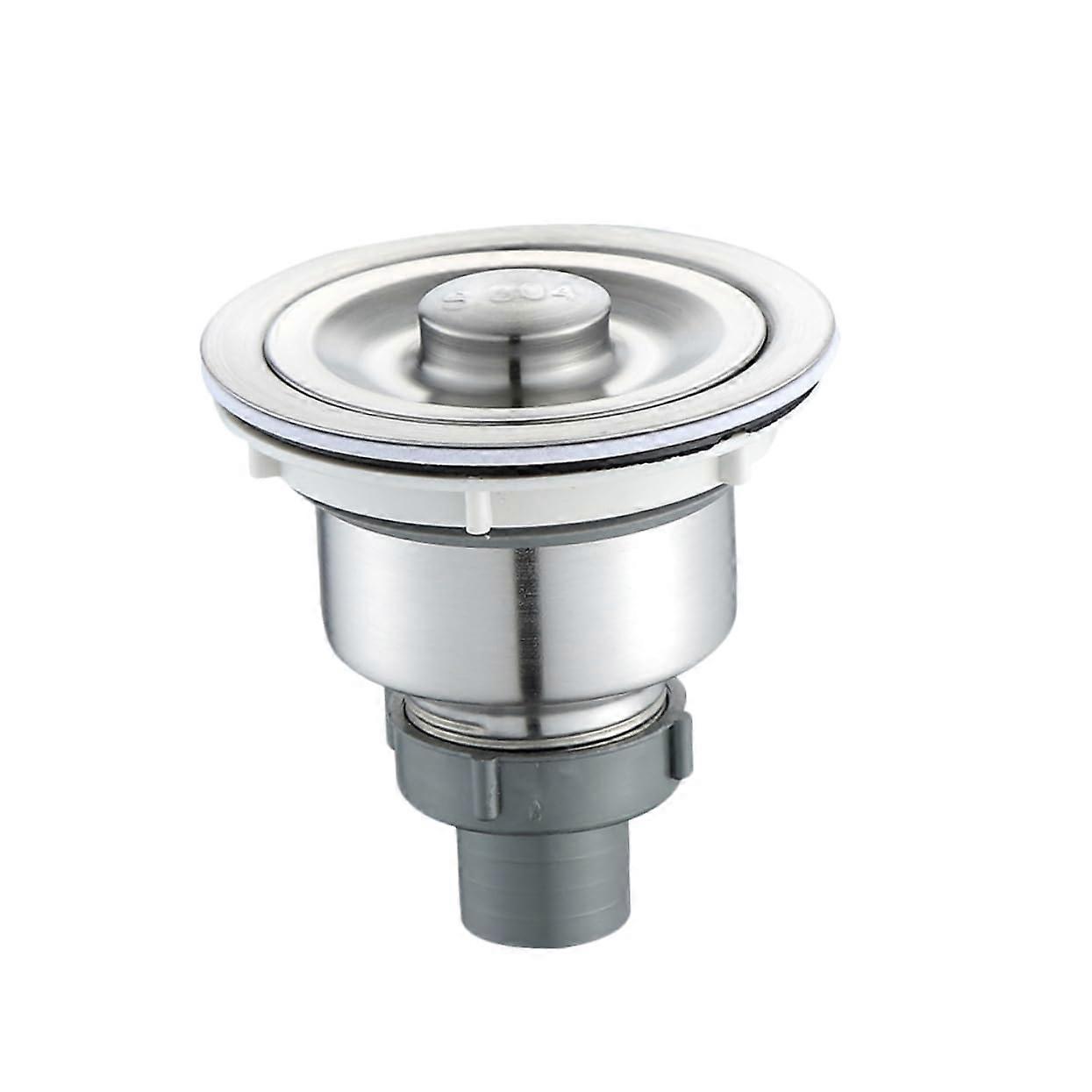 1 x Sink Drain Pipe, Flexible Drain Fitting with Rubber Seals for Efficient Water Drain for Bathrooms and Kitchens