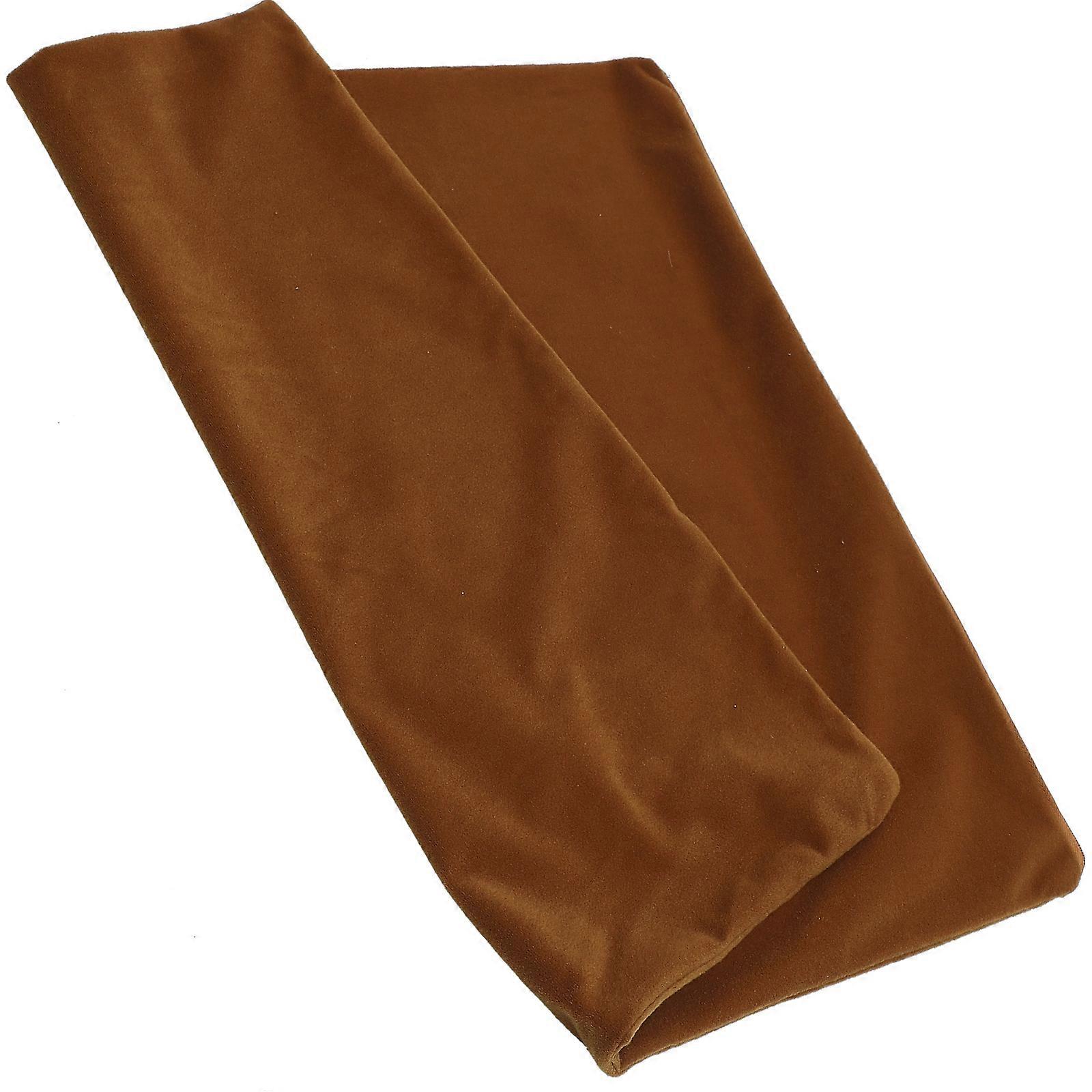 Pet Heating Pad Cover for Small Dog Protection Brown Fabric