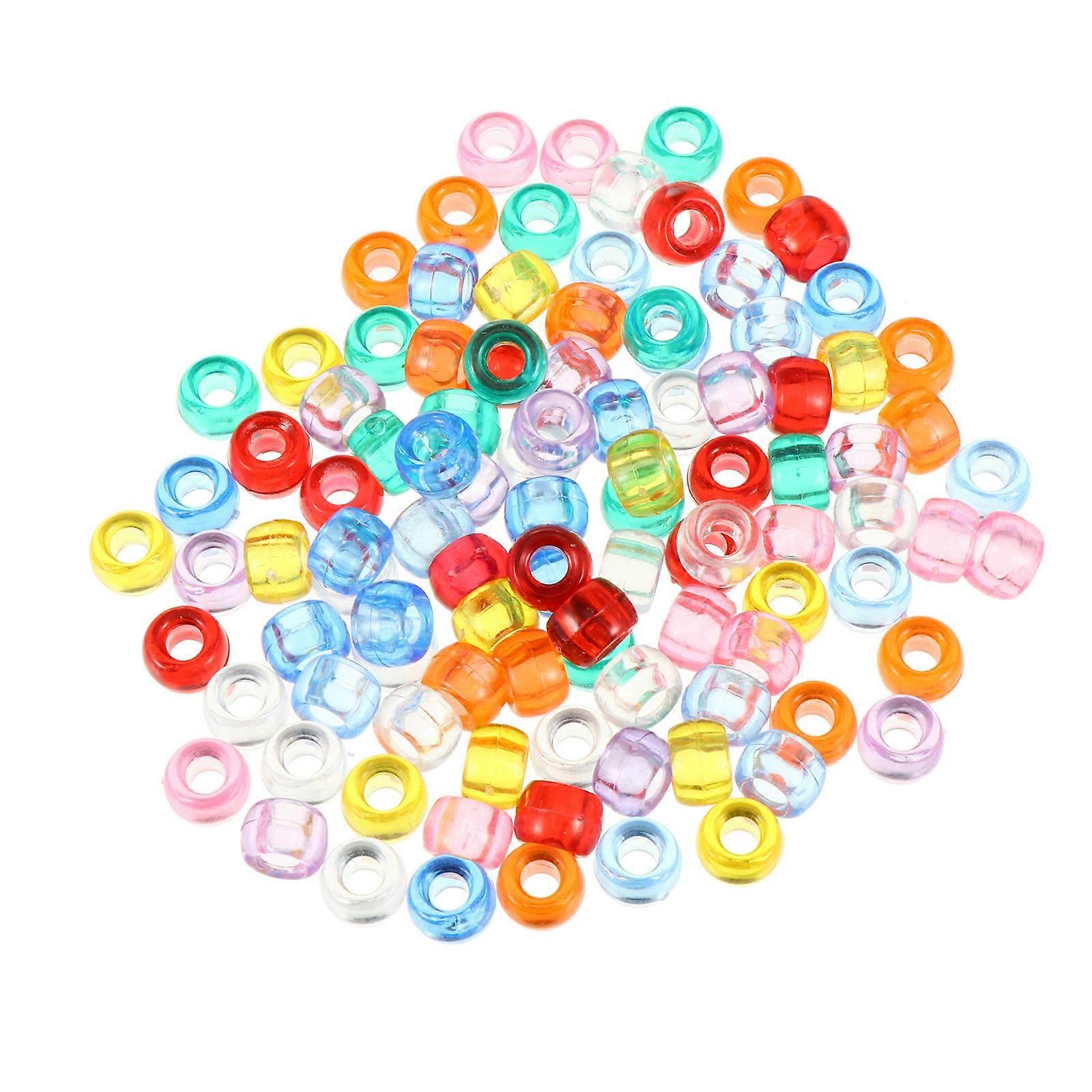 Rice Beads 1000Pcs Crafting Materials For Handicraft Enthusiasts Transparent Acrylic Beads For DIY Projects