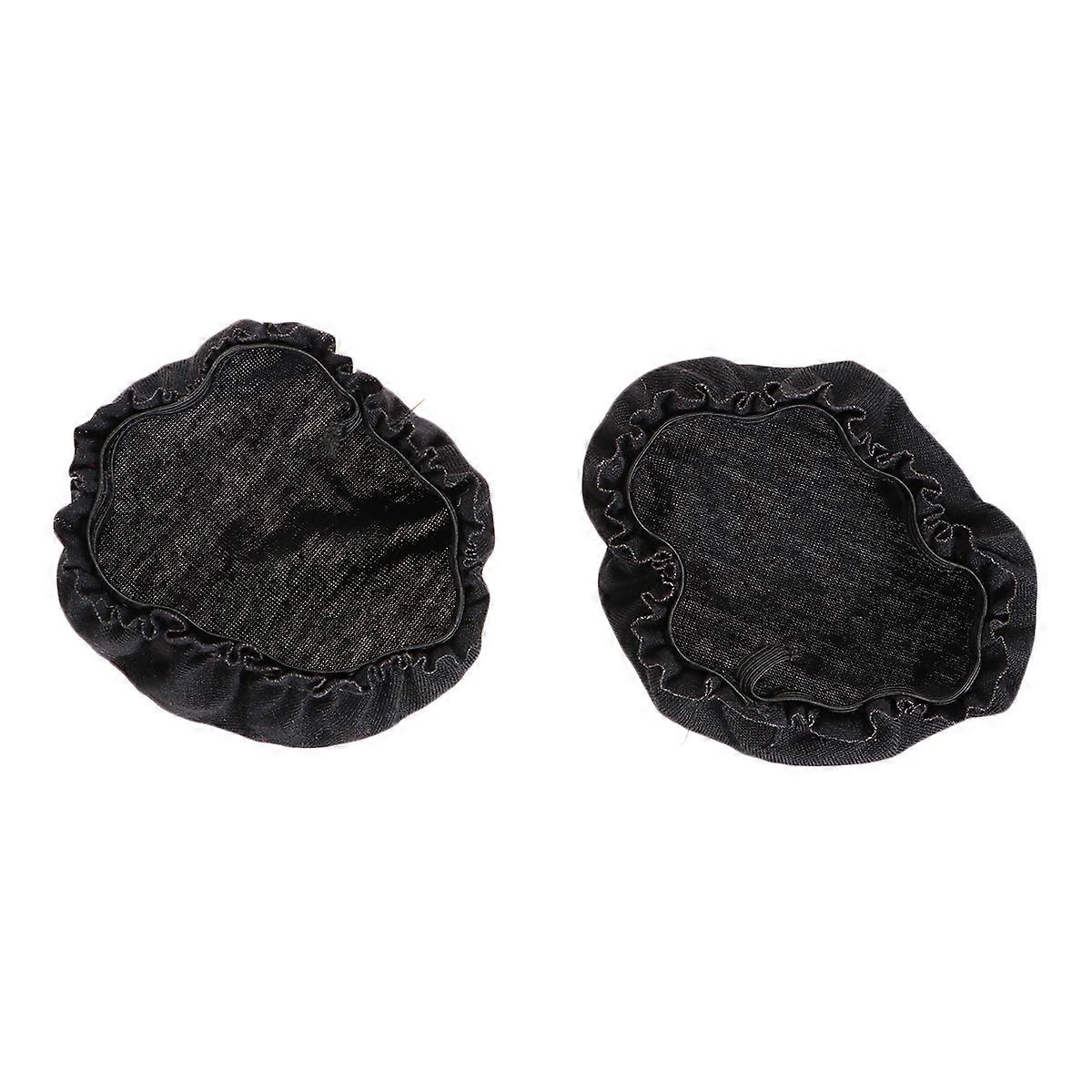 Soft Cover For Headphones Stretchable Fabric Ear Pads Sweat Absorption Fast Drying Hygiene Maintenance Fits Ear Pads 9-11 Cm 1Pair