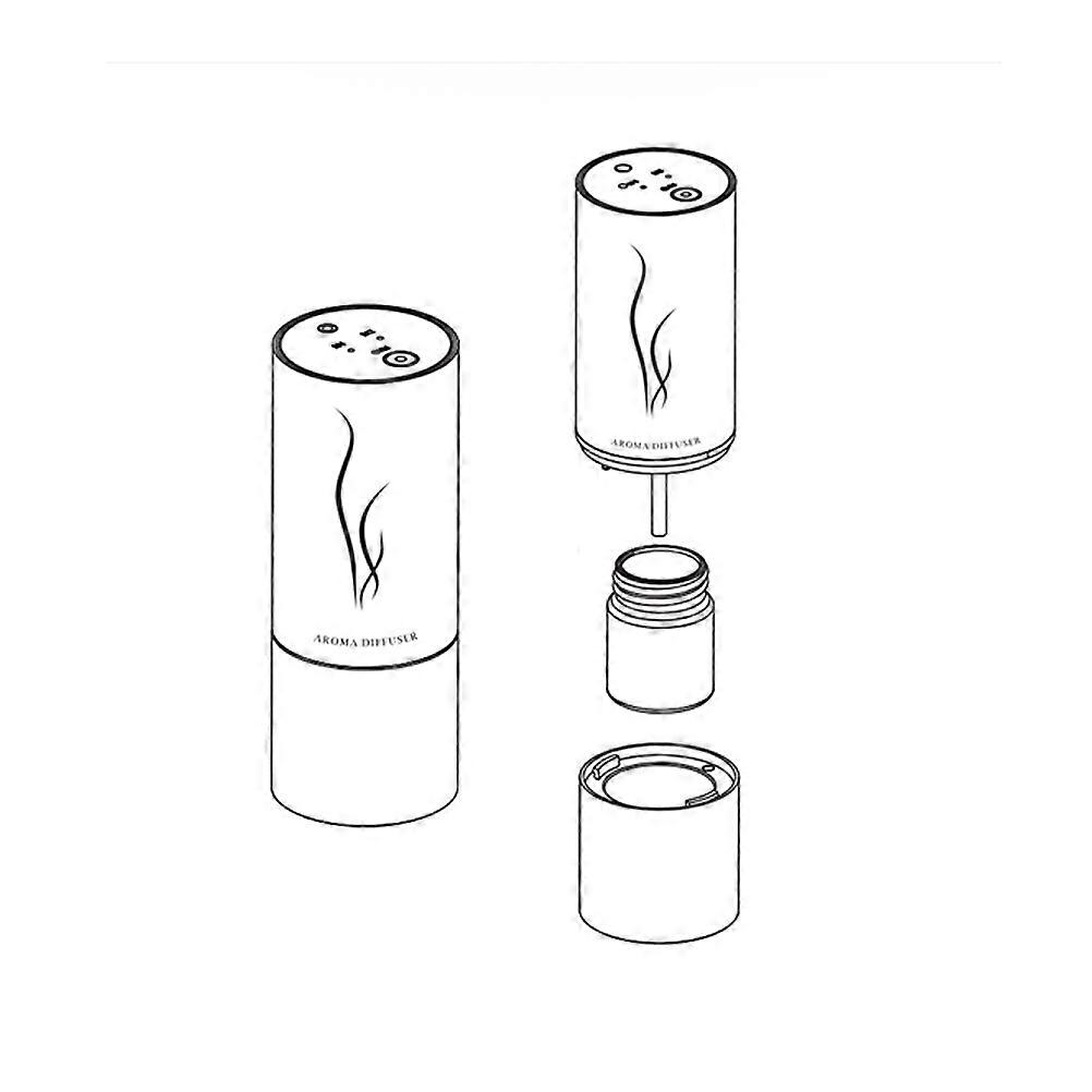 USB Diffuser Portable Car Humidifier for Car Vehicle Auto Black