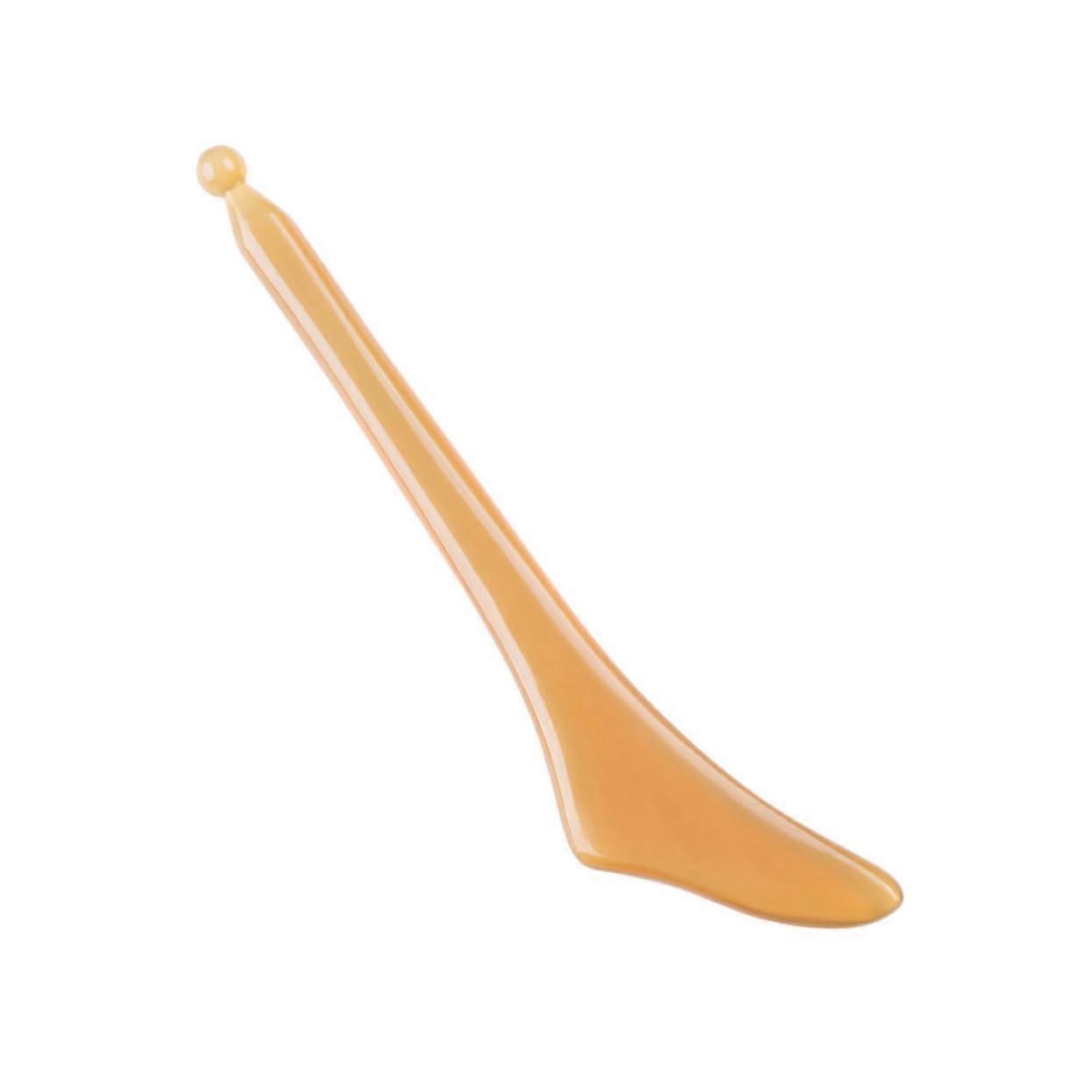 Gua Sha Tools Horn Face Scraper Board to Improve Skin Tone and Reduce Swelling, Random Color