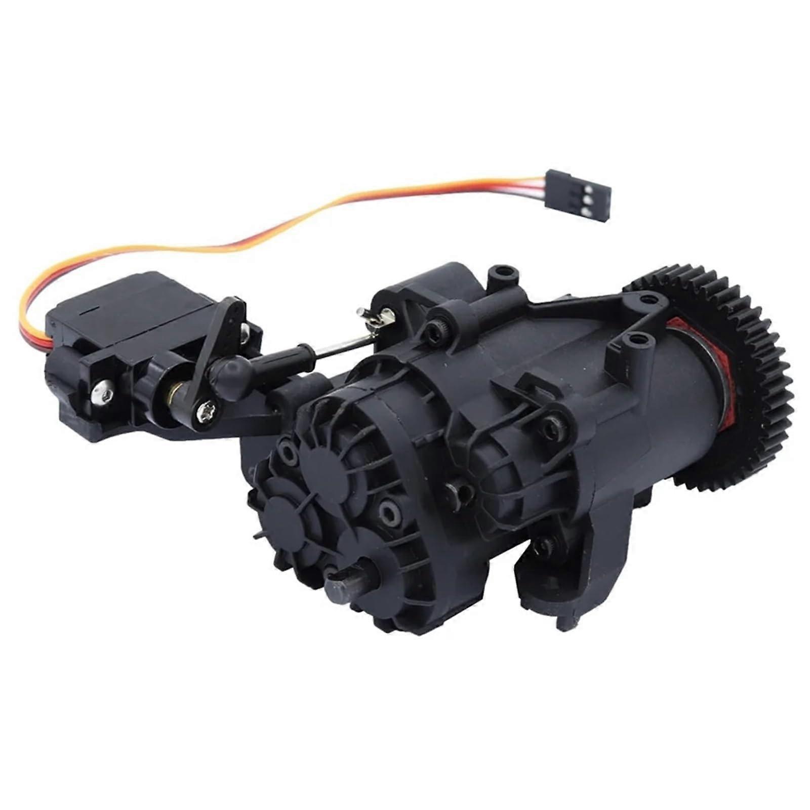 RC Transmission Box Compatible with Traxxas TRX4 TRX6 2Speed Transmission with Inner Gears and Servo 1/10 RC Crawler Upgrade Parts