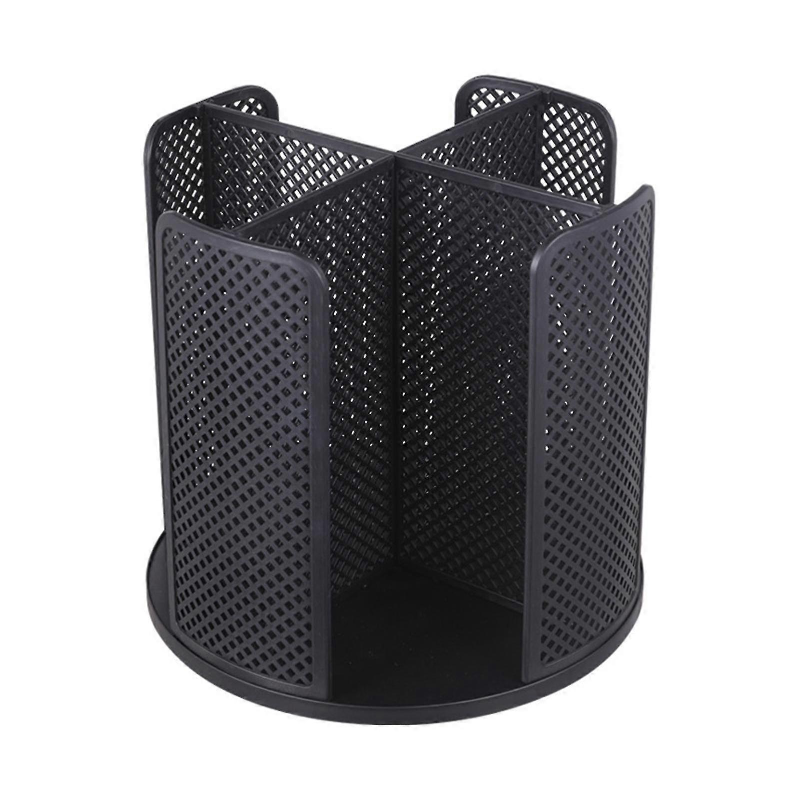 Desktop Rotating Compartment Paper Cup Holder Disposable Cup Dispenser for Home
