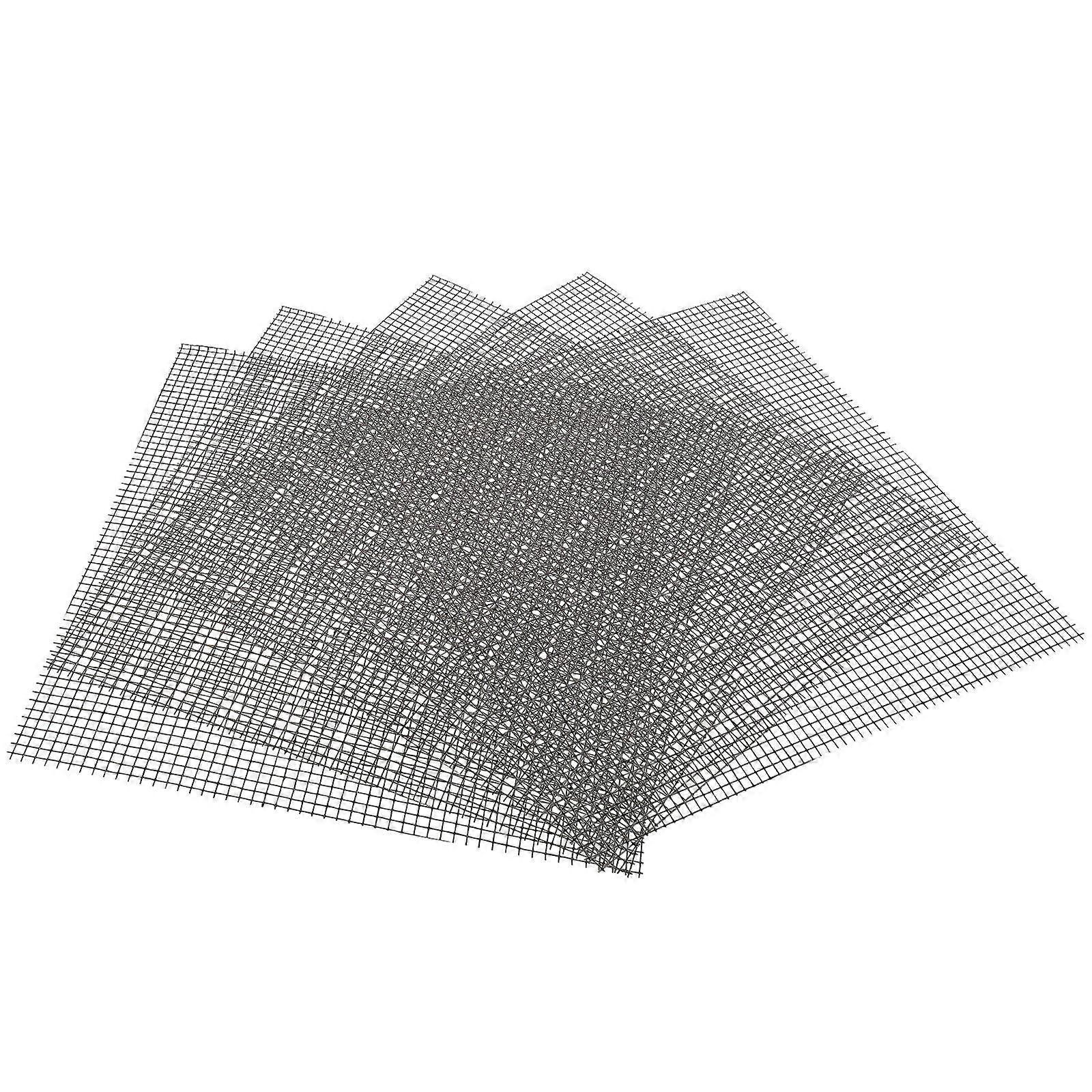 50pcs Pot Bottom Mesh Pads for Drainage – Breathable Flower Pot Mats to Prevent Soil Loss for Bonsai and Potted Plants