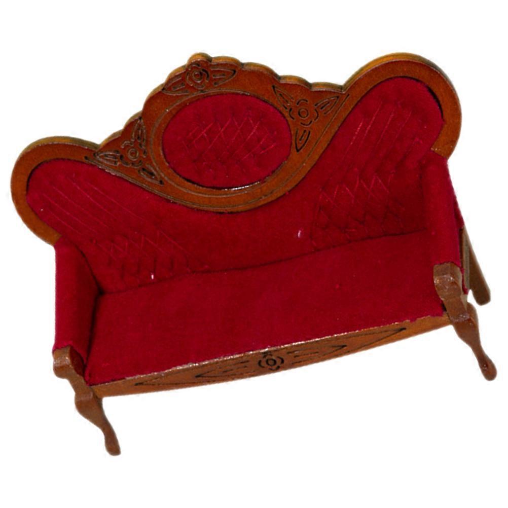 Realistic Mini Couch Dollhouse Furniture for Room Decor and Tiny Houses – Perfect for Birthdays and Special Occasions
