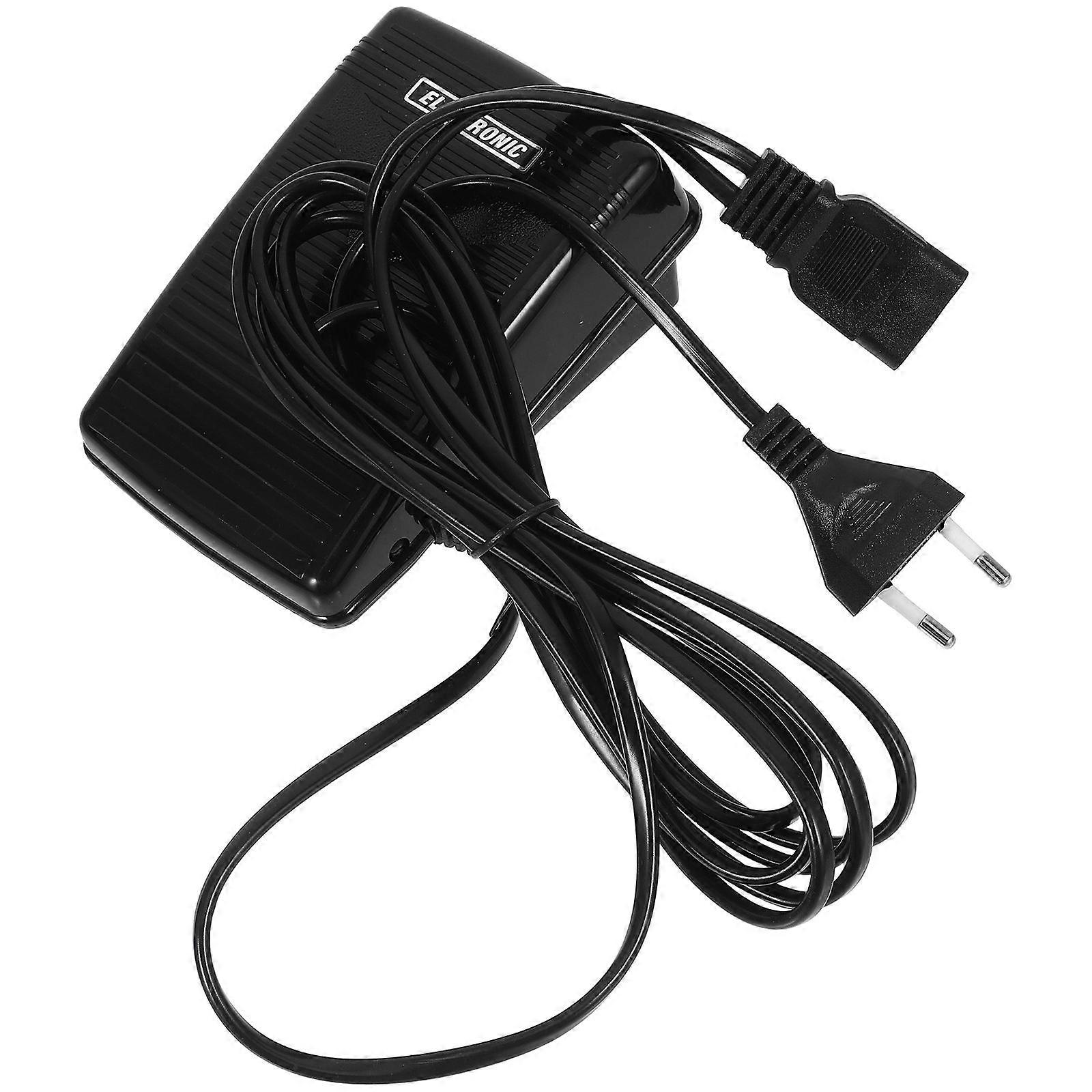 Sewing Machine Parts Foot Control Pedal Black Color Speed Control Function Suitable For Beginners 1Set