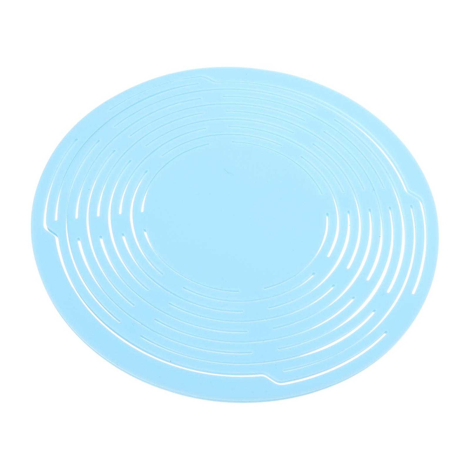 Blue Silicone Carrier and Coaster for Bar Use Compact Size Perfect for Home and Bars
