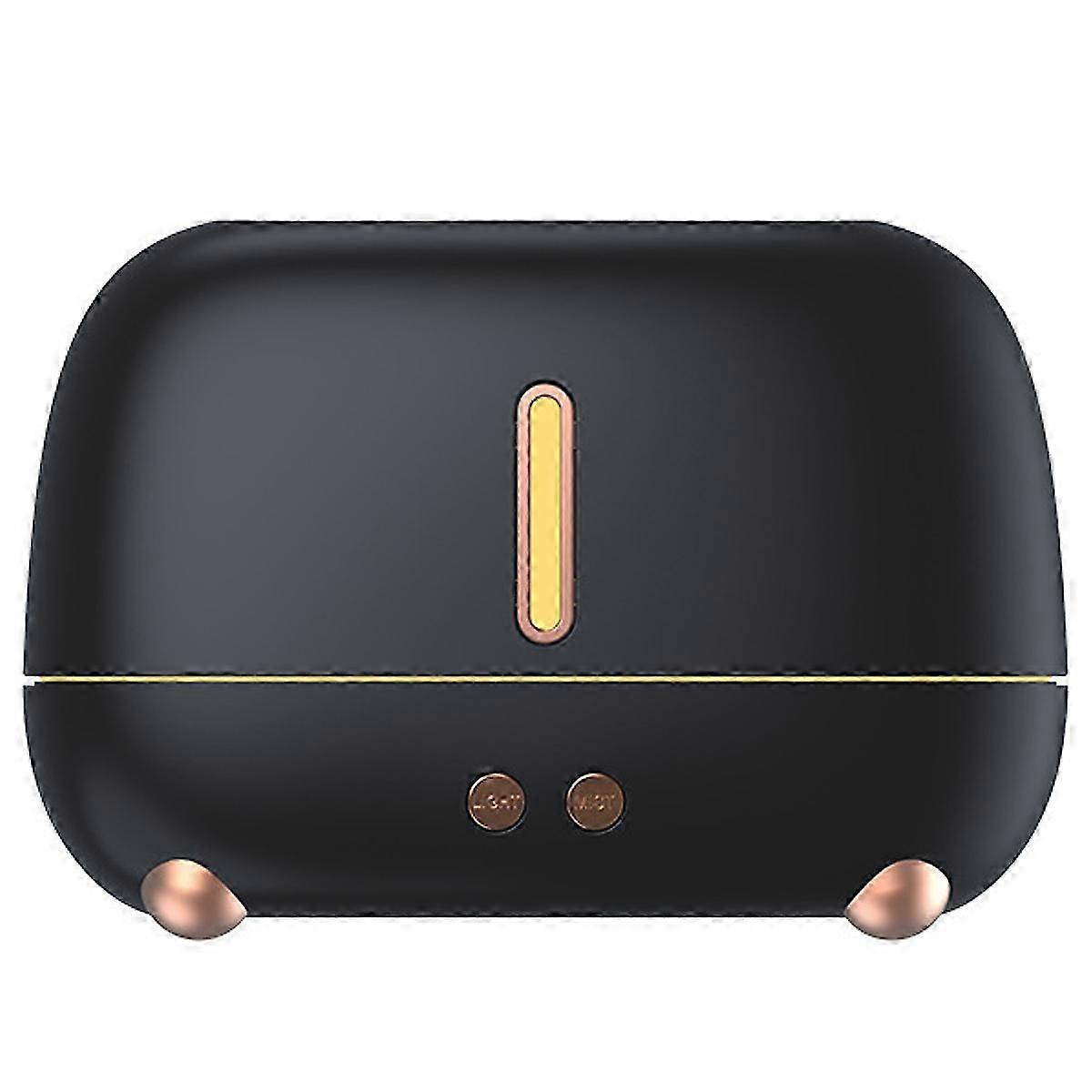 Aromatherapy Essential Oil Diffuser, Mini Humidifier with 3 Flame Colors, Timer and Auto-Off Safety Switch