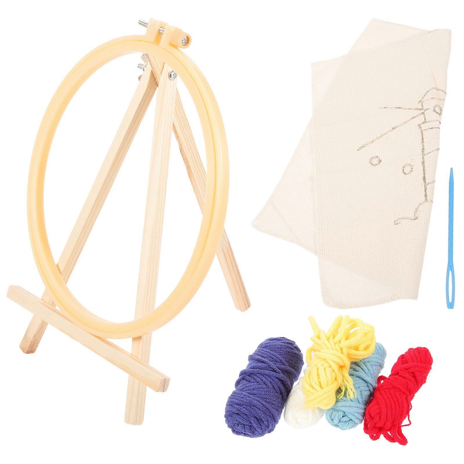 Punch Needle Tool For Beginners In Home Decoration Assorted Color Practical Use 1 Set