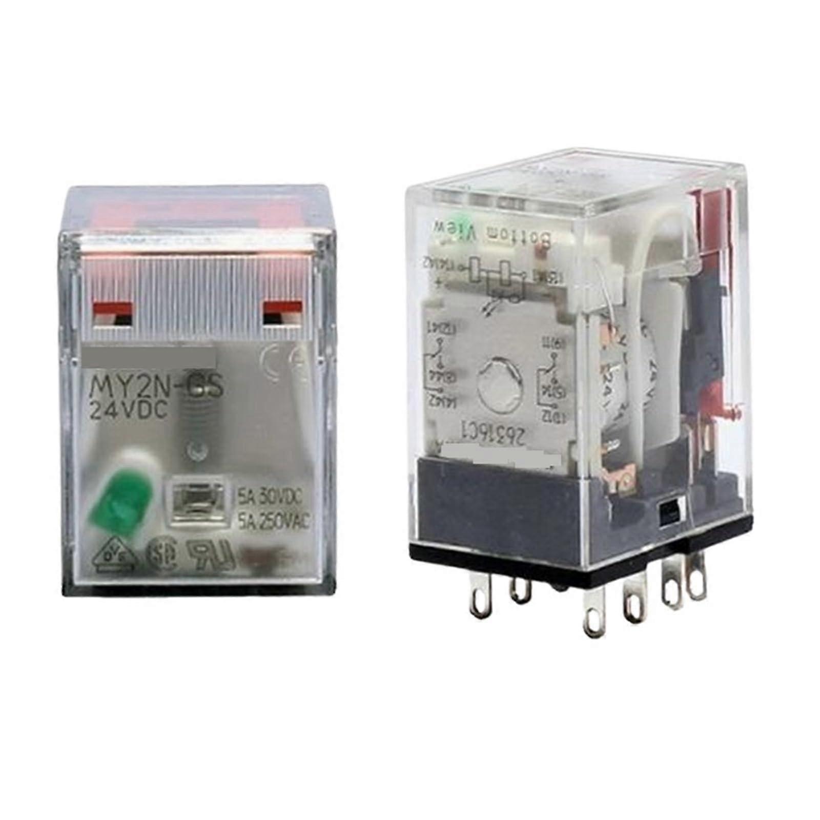 Relais MY4N-GS MY4NGS 24VDC Relay 20PCS - Electromagnetic Relay for Automation and Control Systems
