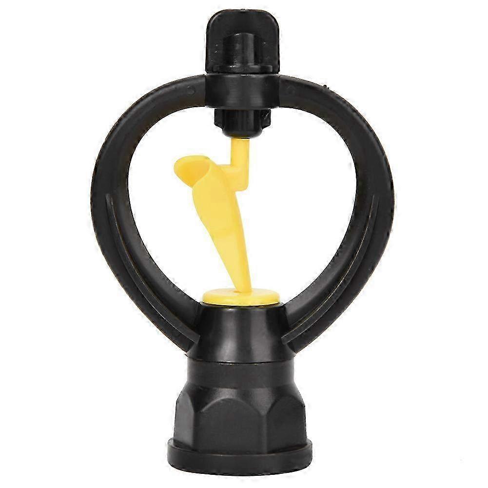 360 Degrees Rotary Plastic Sprinkler Nozzle - Irrigation System with 1/2'' to 3/4'' Thread Water Inlet for Efficient Garden Watering