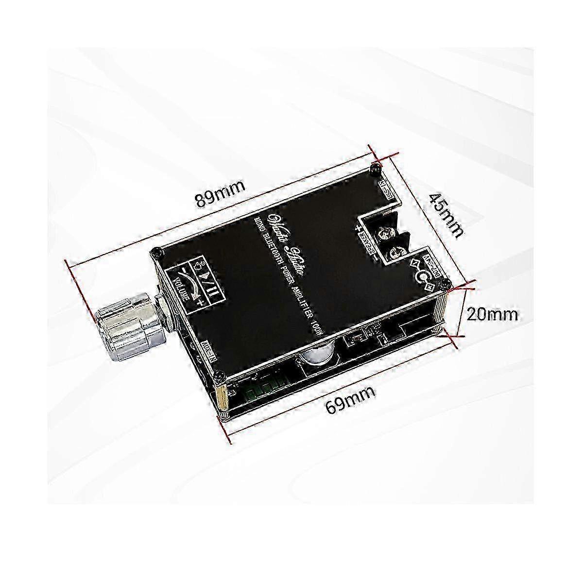 Mono 100W Bluetooth o Amplifier Board with TWS Box Function TPA3116D2 BT5.1 Stereo o Module