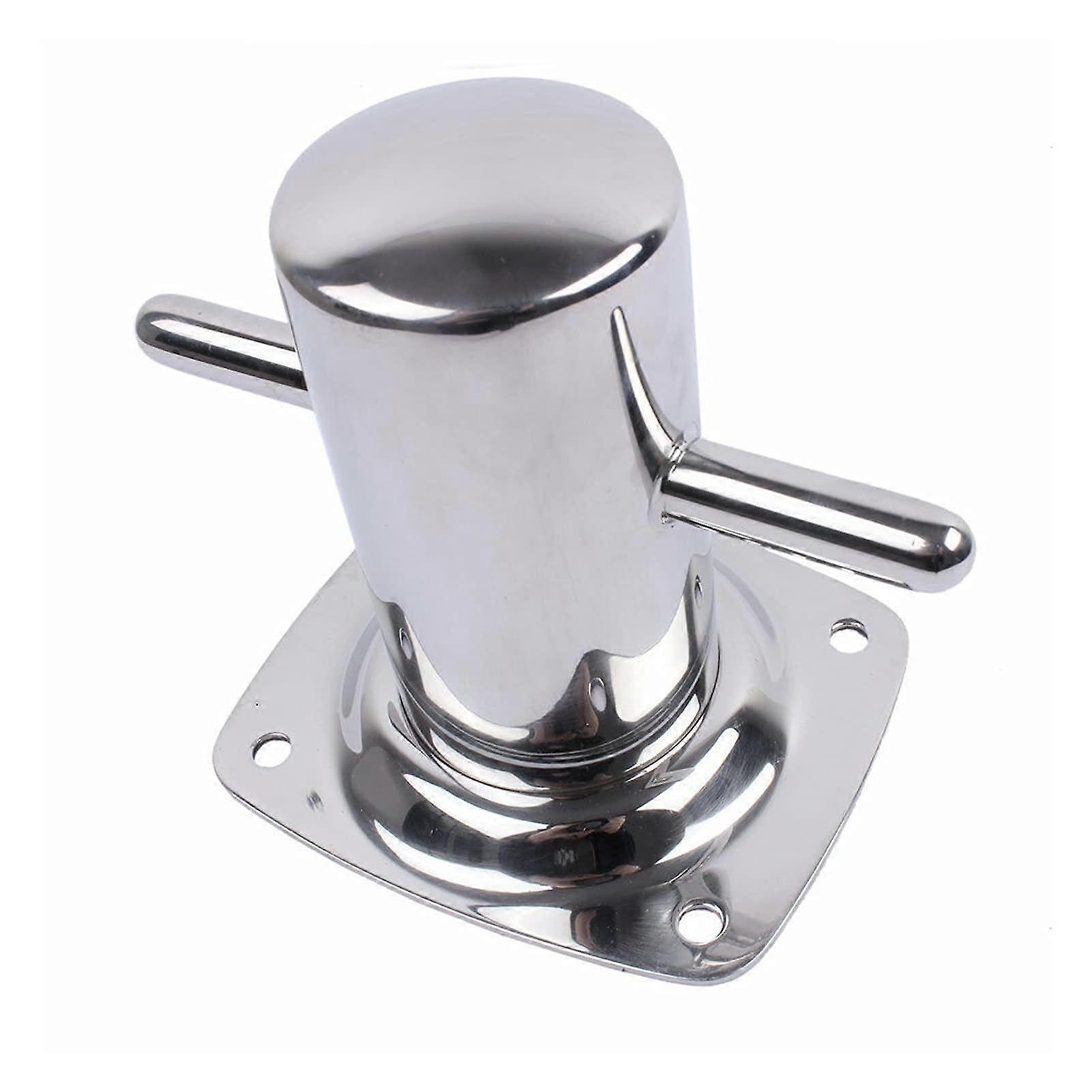 Stainless Steel Bollard 120 x 160 mm Cross Design for Marine Hardware Applications and Accessories