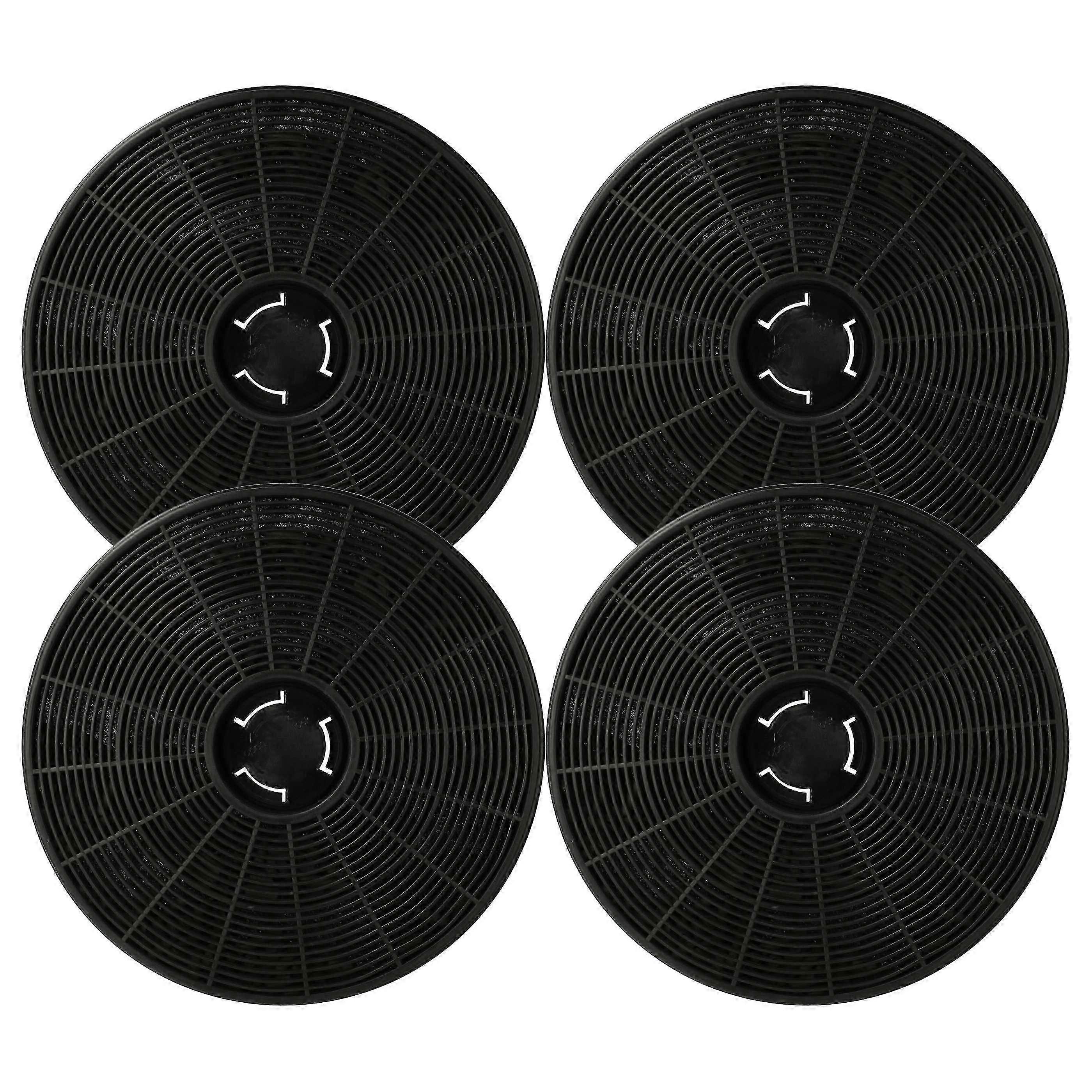 4x Aktivkohlefilter Ersatz für Klarstein 10035386 Dunstabzugshaube 16 cm