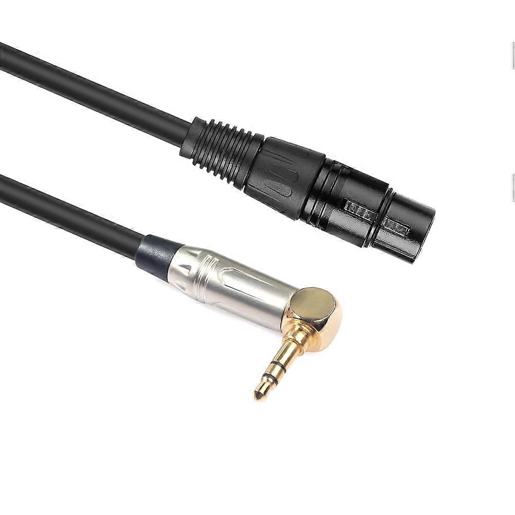 Audio Cable Connector 90 Degree Elbow Adapter For Smartphone Digital Audio Connection Black 1Set