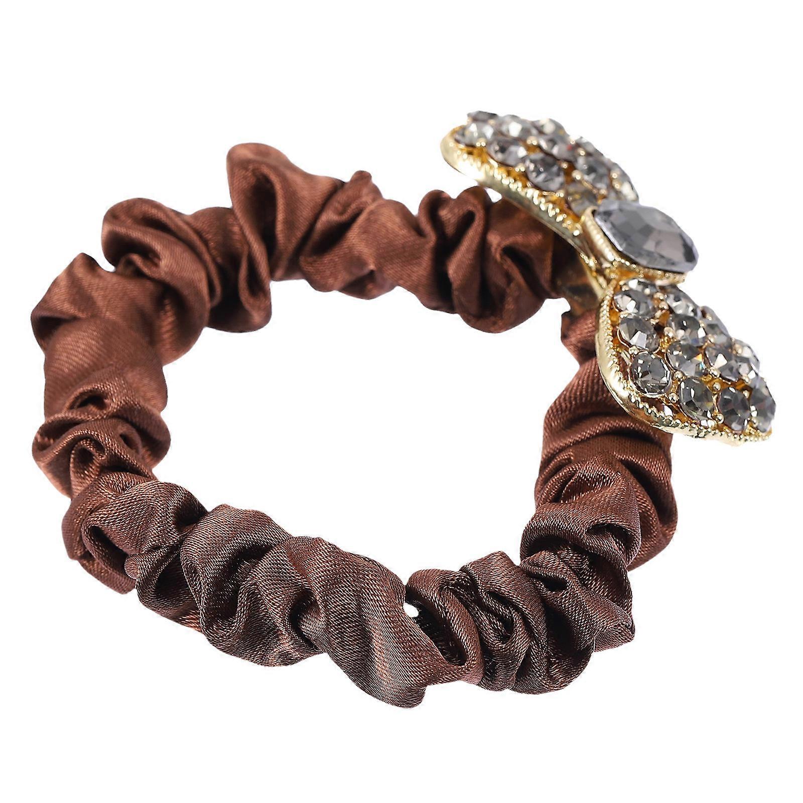 Knotted Bow Headbands Creative Hair Accessory For Daily Use 9X4.5X1.5CM Elegant Crystal Bow Knot 1Pcs