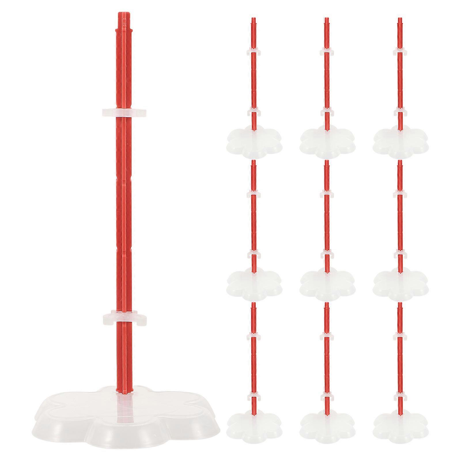 10Pcs Figure Holders For Doll Collectors With Cylindrical Base Designed For Display And Support In Style