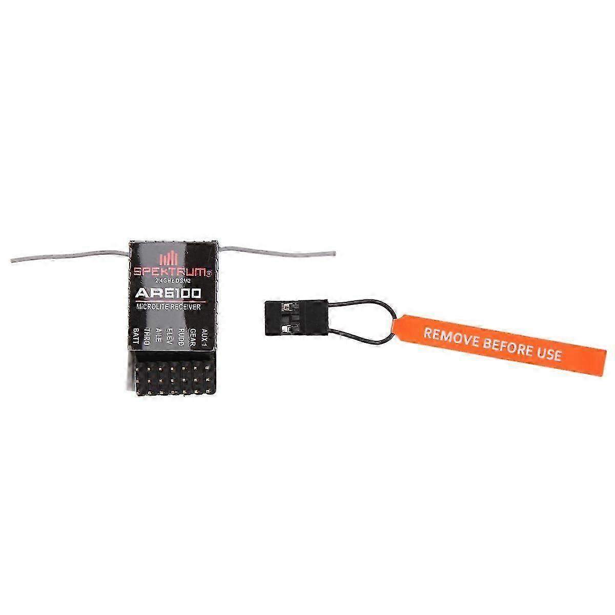 Spektrum AR6100 DSM2 RC Receiver 2.4GHz 6 Channel 6CH for Spektrum JR DX6I DX7 DX8 DSX6 DSX7 Of Helicopters Airplanes