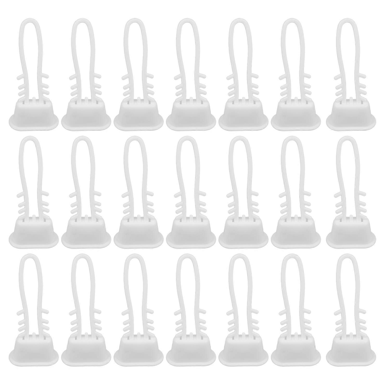 Reusable 200PCS Produce Bag Clasps with Space Saving Plastic Hooks for Fruit, Vegetable, Egg, and Potato Storage – Versatile Net Bag Closures for