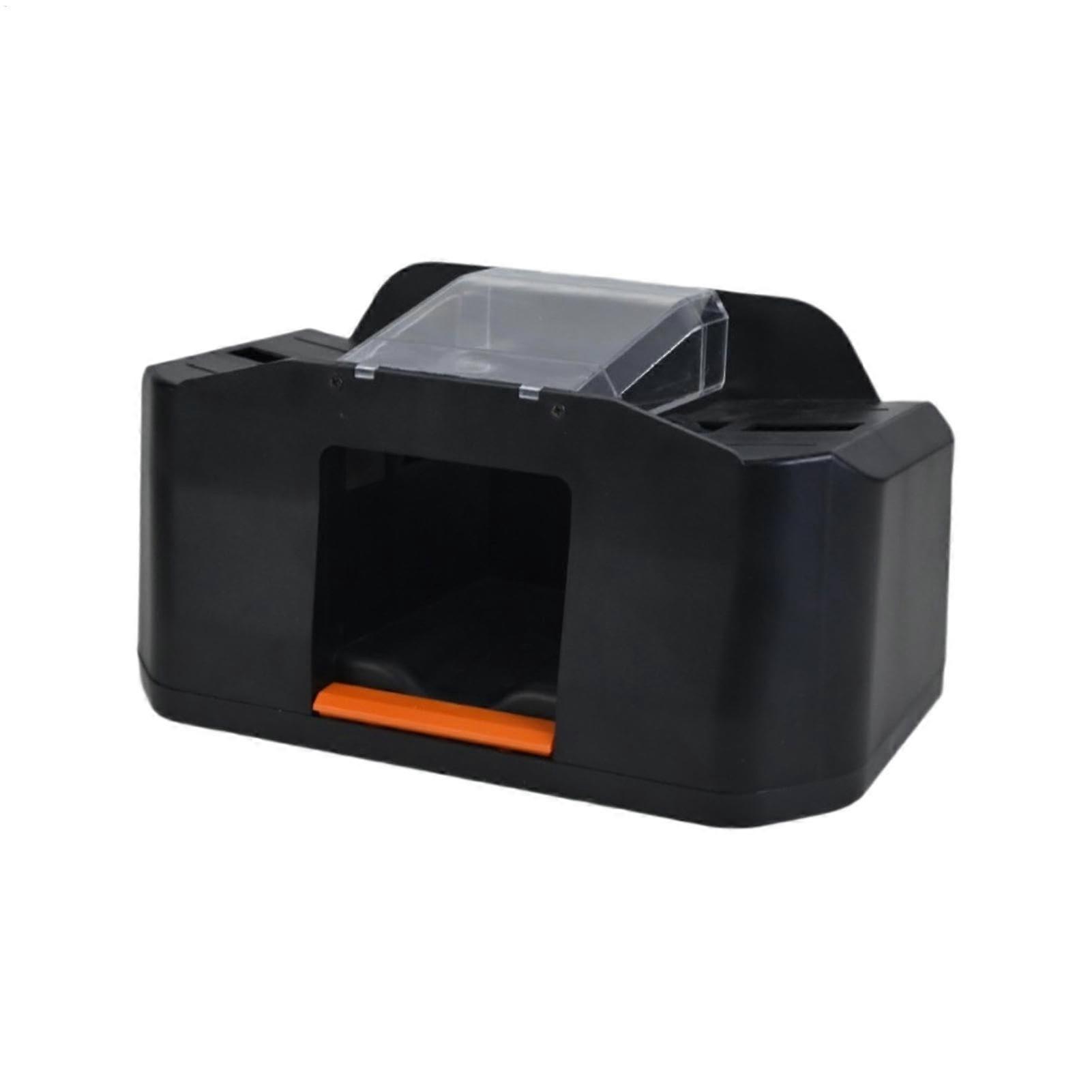 Automatic Card Shuffler – Quiet USB Rechargeable Electric Card Shuffler for Family Games, Durable and User-Friendly