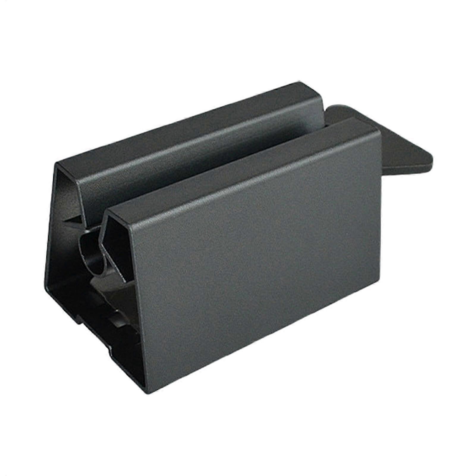Aluminum Toothpaste Dispenser, Grey Tube Squeezer, Easy-to-Use for Standard Tubes, Compact Bathroom Organizer