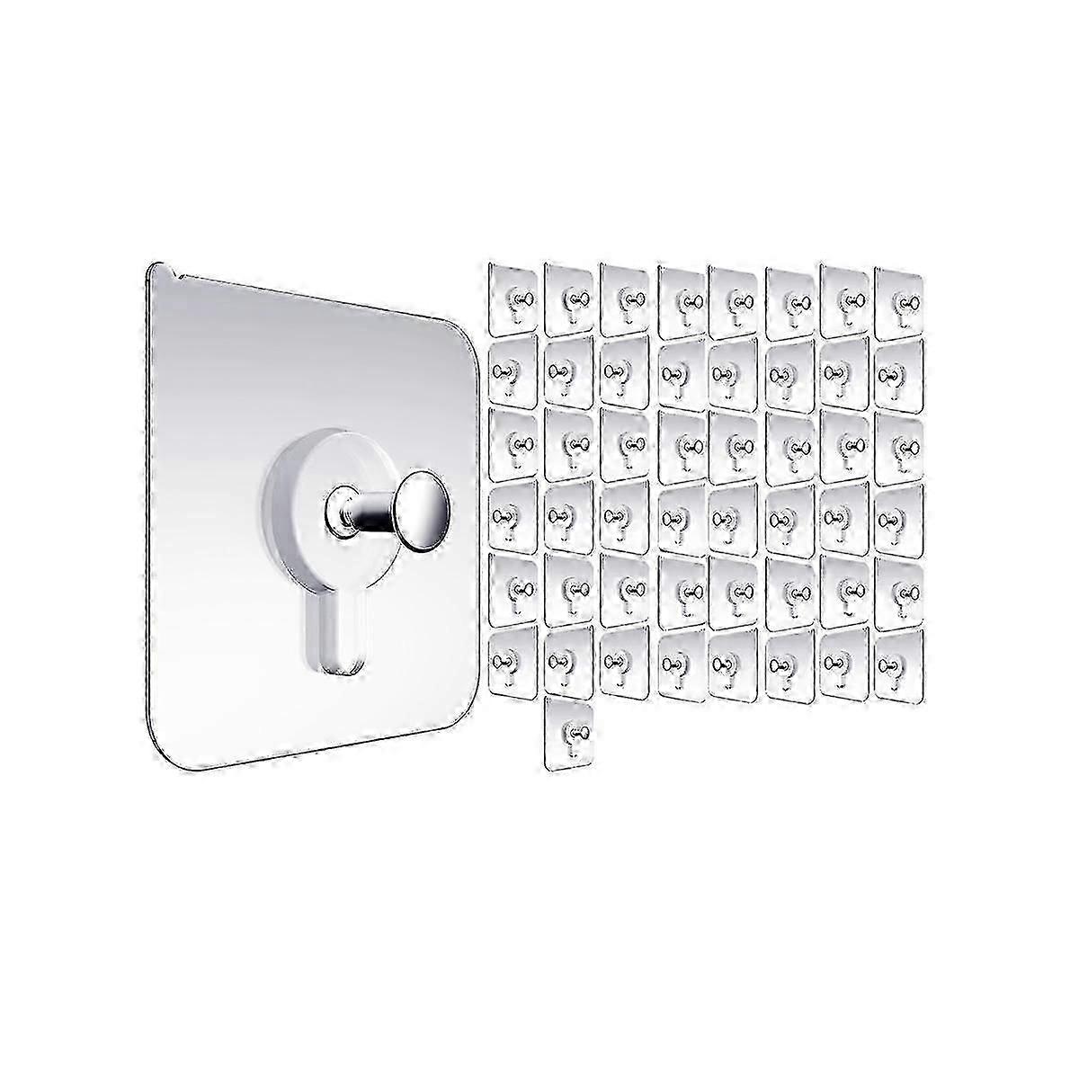 Çivisiz Duvar Askıları, Asmak için Duvar Kancaları, 50 Paket Yapışkanlı Duvar Kancaları, Resim Askıları f