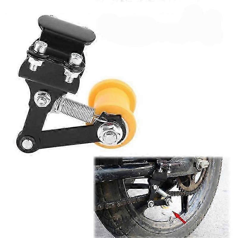 Chain Tensioner - Adjuster Chain Tensioner Bolt On Roller Motorcycle Link Length Modified Universal Accessories Tool 1pcD-