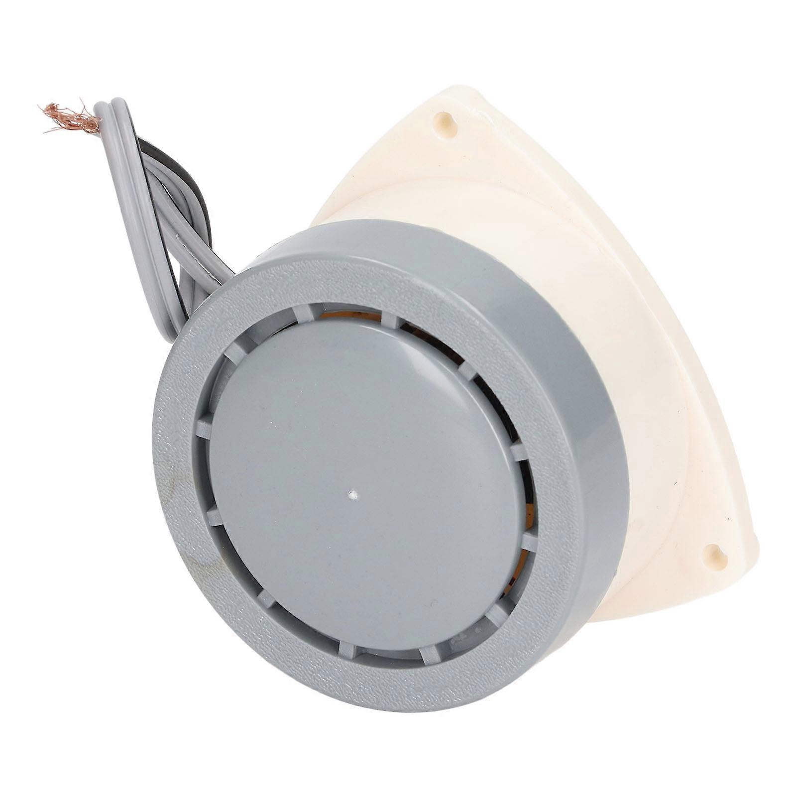 BERM Electronic Alarm Buzzer Continuous Beep Sounder 60DB Round Flame Retardant PC Component DC24V 