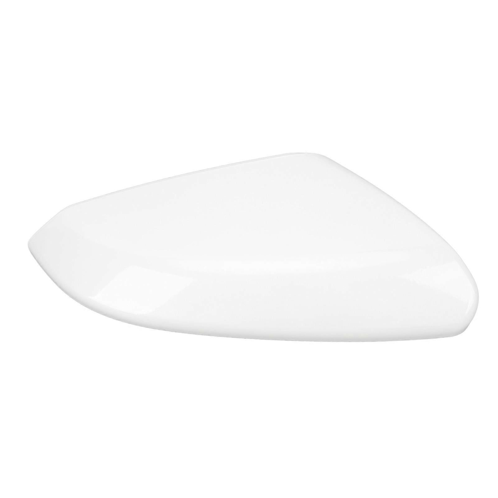 White Right Side Rearview Mirror Cap Compatible with Civic 2016 2021 Anti Collision Weatherproof Cover
