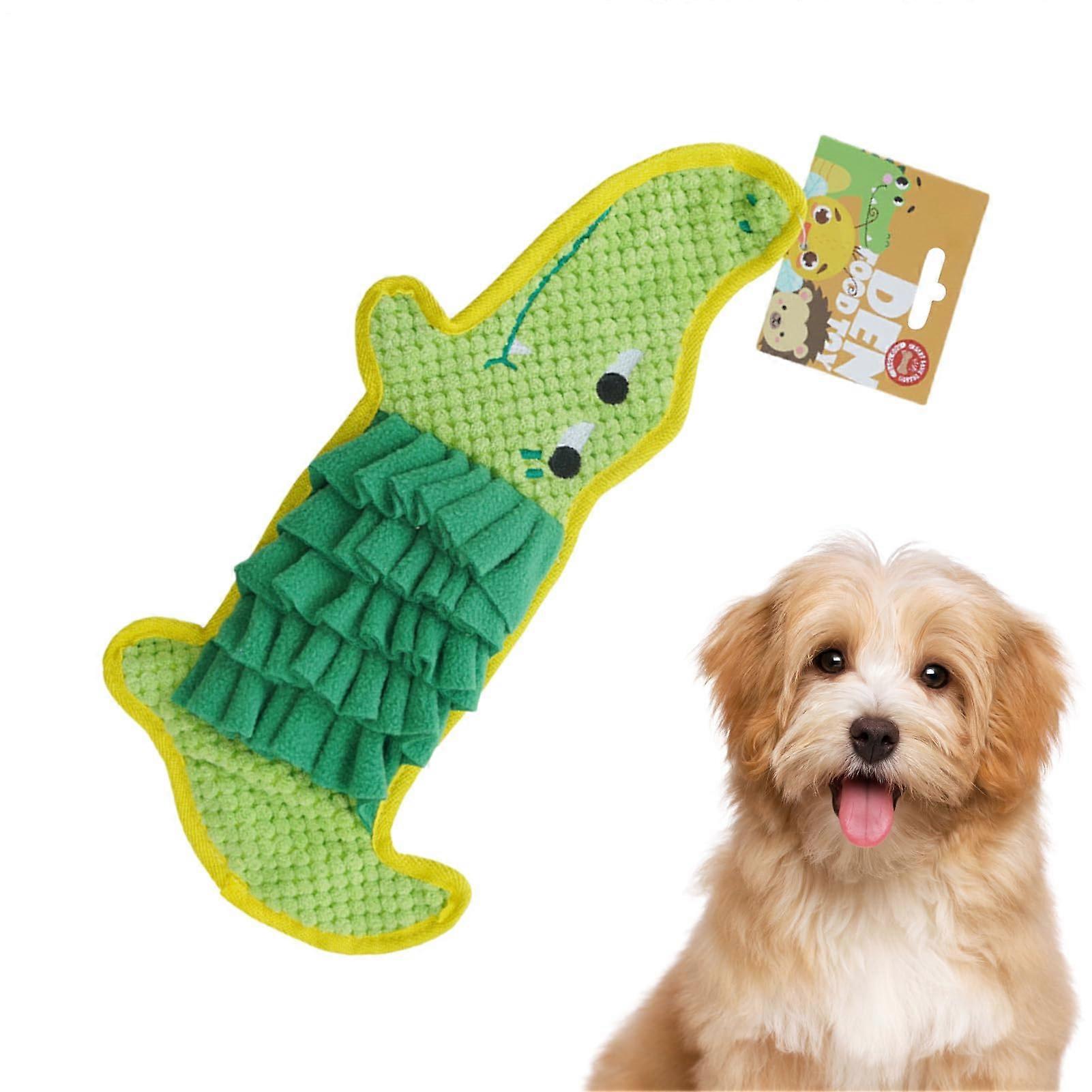 Dog Snuffle Mat for Training and Feeding, Interactive Enrichment Toy for Small and Large Puppies, Green