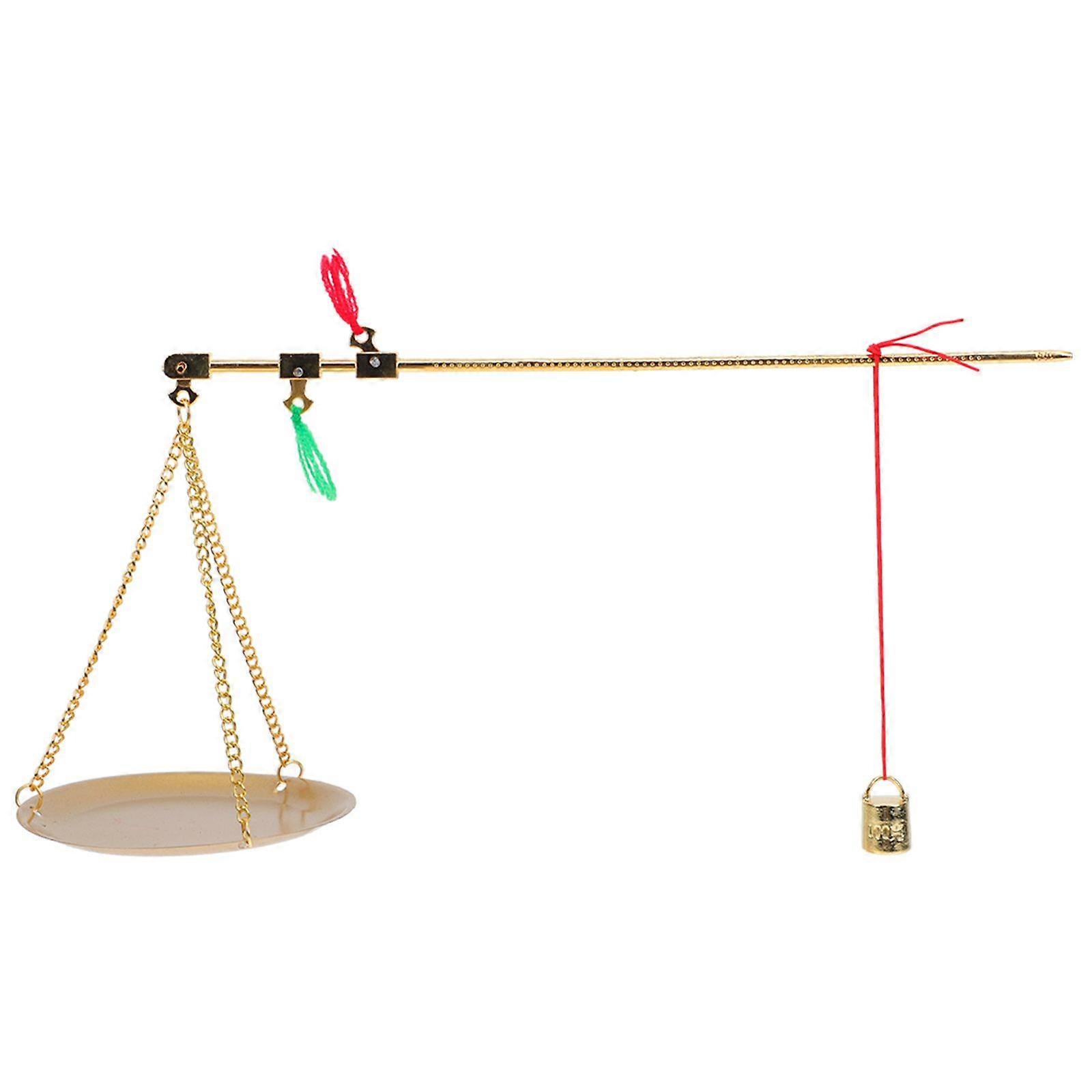 Chinese Medicine Scale Small Copper Scale Decorative Gram Scale Weighing Tool