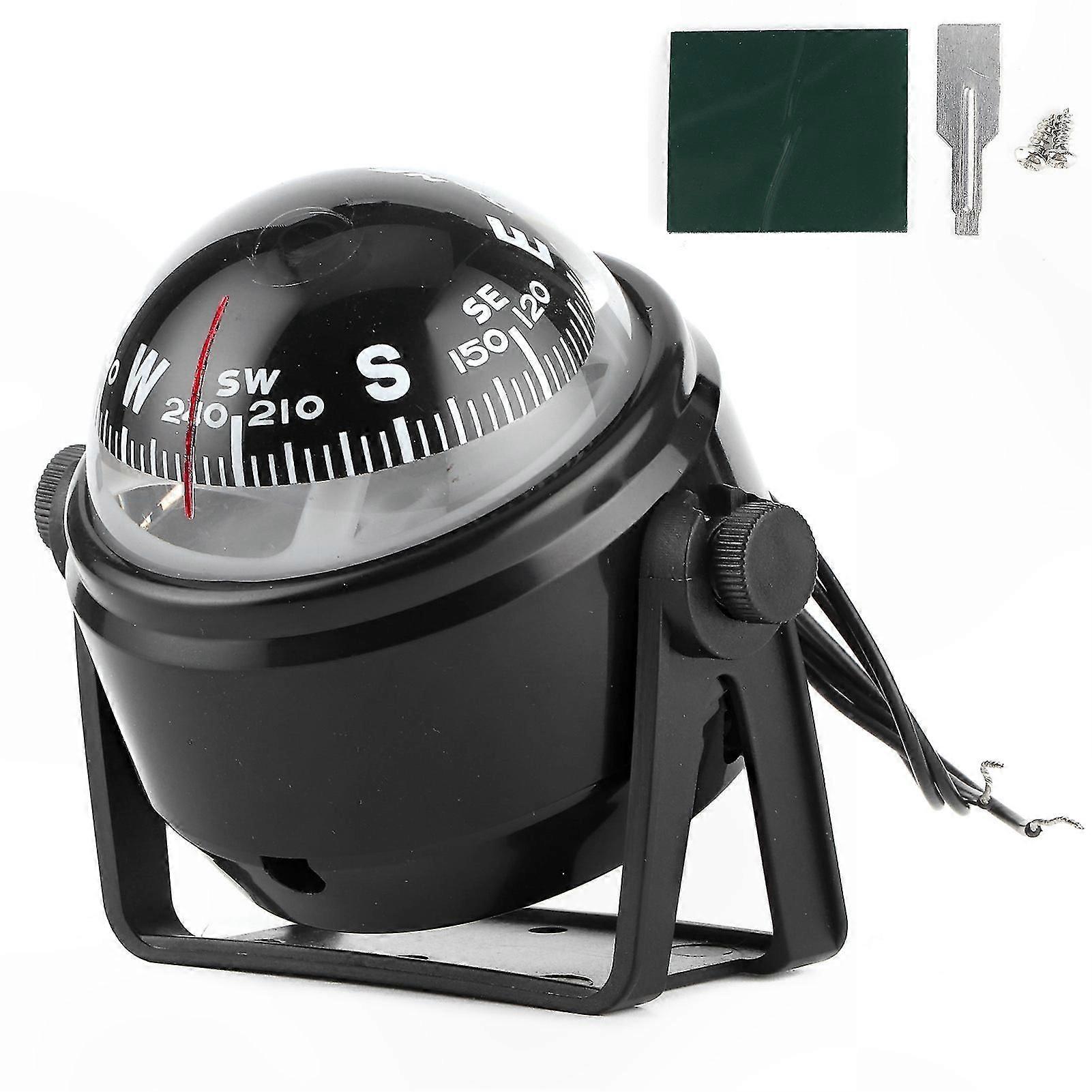 Marine Navigation Digital Compass for Boating Yachts Ships Sailing 12V LED Display