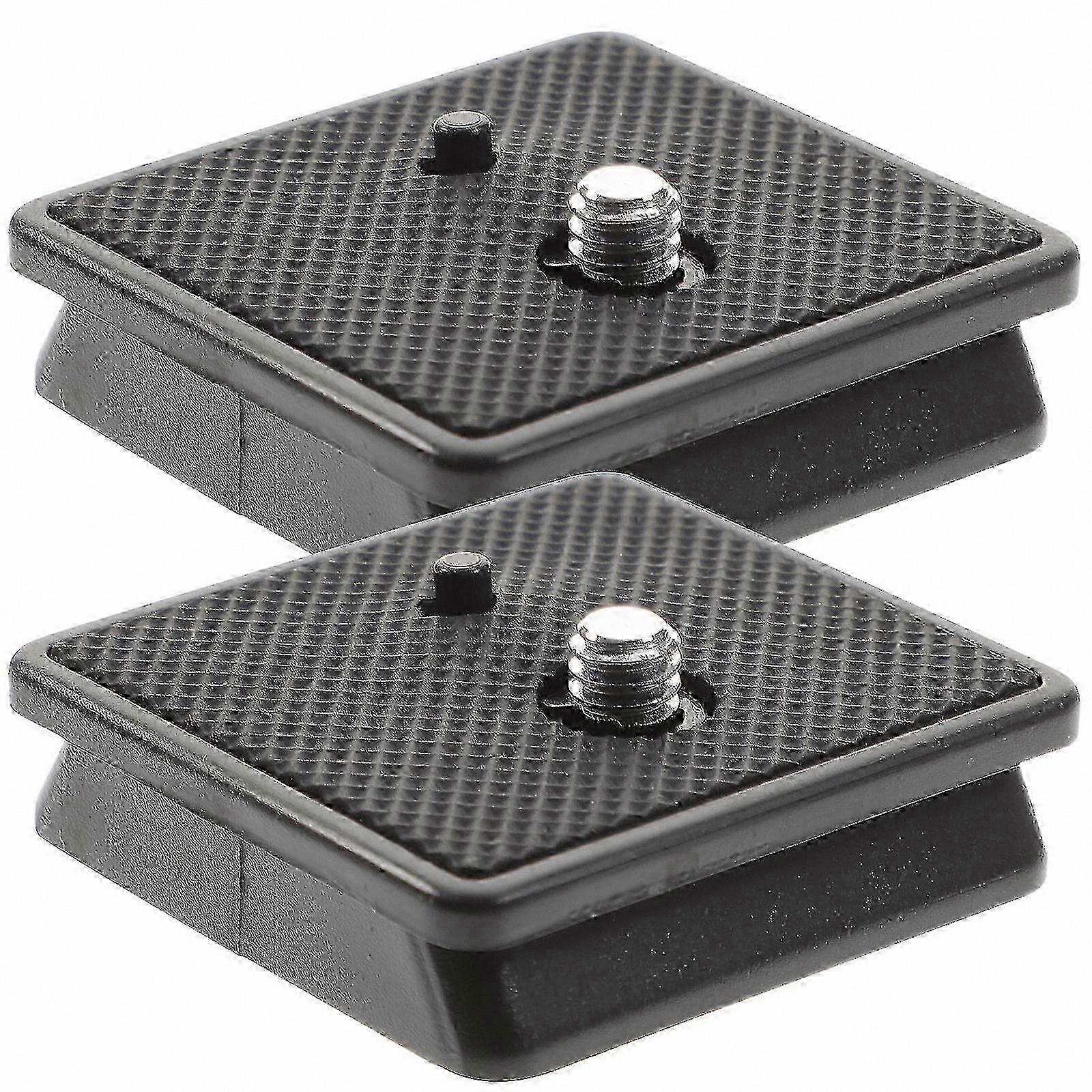 2-Pack Tripod Mount Adapter with Quick Release Plate and 1/4 Inch Screw for Camera Compatibility
