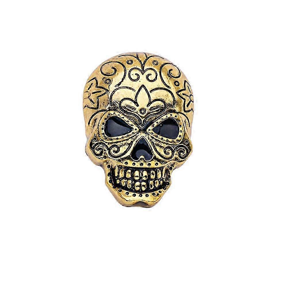 Broche de calavera Gothic Skeleton Punk para Halloween