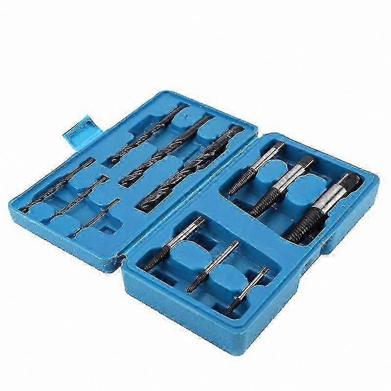 12-Piece Screw and Bolt Extractor Set for Stripped Screws and Nuts Removal Hand Tool Kit