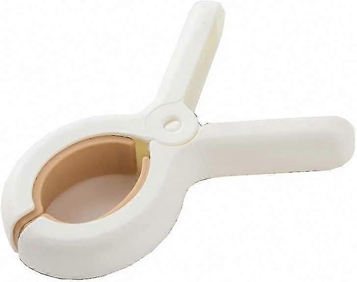 6 Strong Plastic Clothespins with Soft Grip - Large Size (6-Pack)