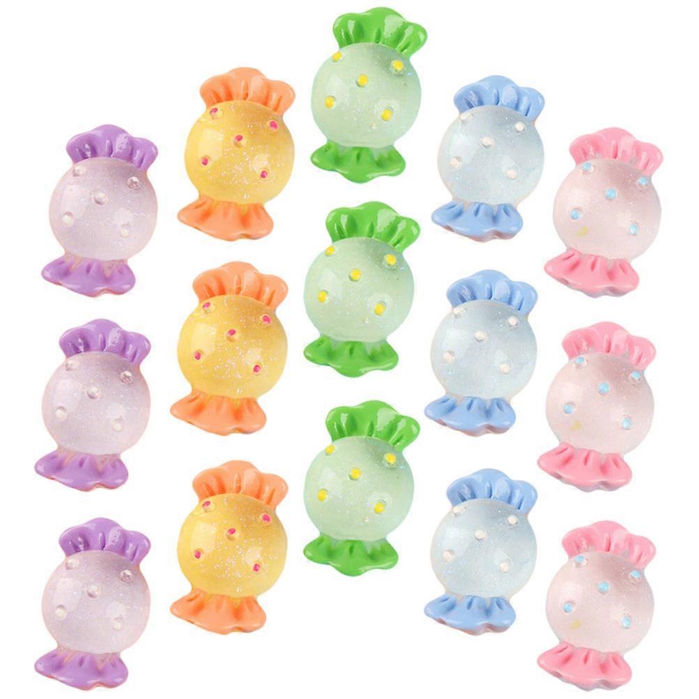 20pcs Mixed Color Simulated Candy Props for Decorative Displays, Realistic Models for Dollhouse Photography, Crafts & Creative Projects – Bright &