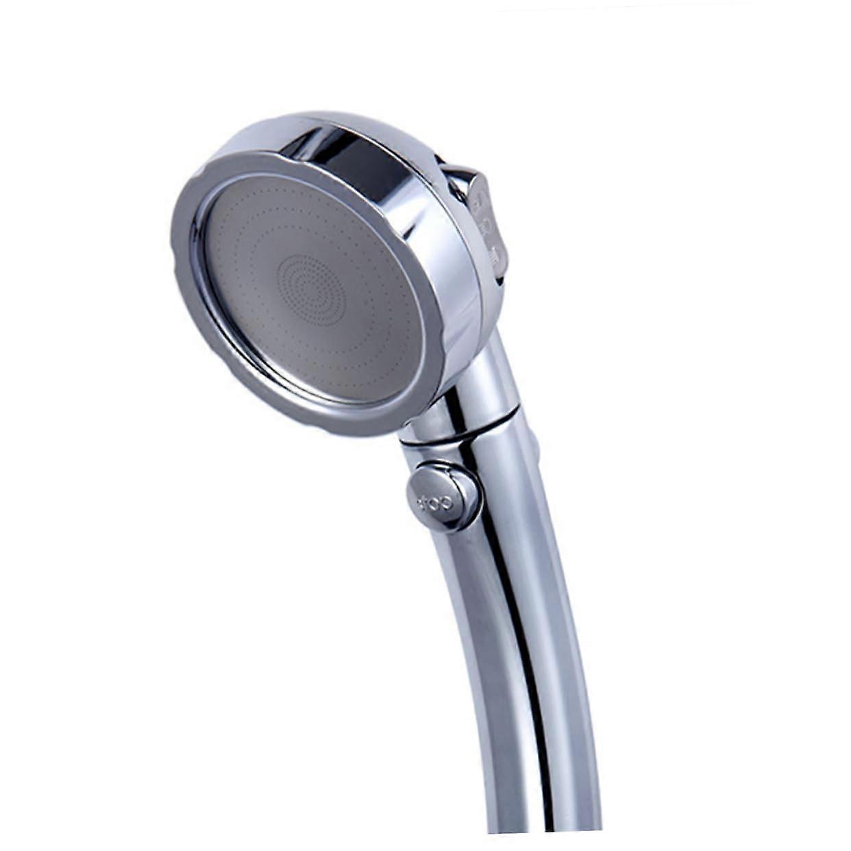 Pressurized Shower Head with Adjustable Settings, Electroplated Nozzle, Water Saving Design for Luxurious Bathing Experience