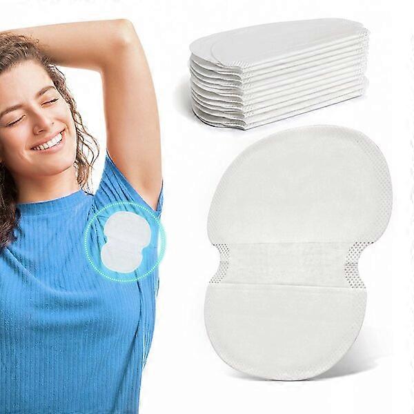 Underarm sweat pads, 100 pieces, individually packaged, tightly fitting and not easy to shift