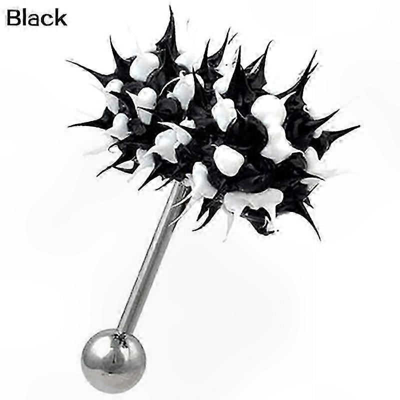Punk Style Hammer Shaped Vibrating Tongue Bar for Unisex Body Piercing Jewelry