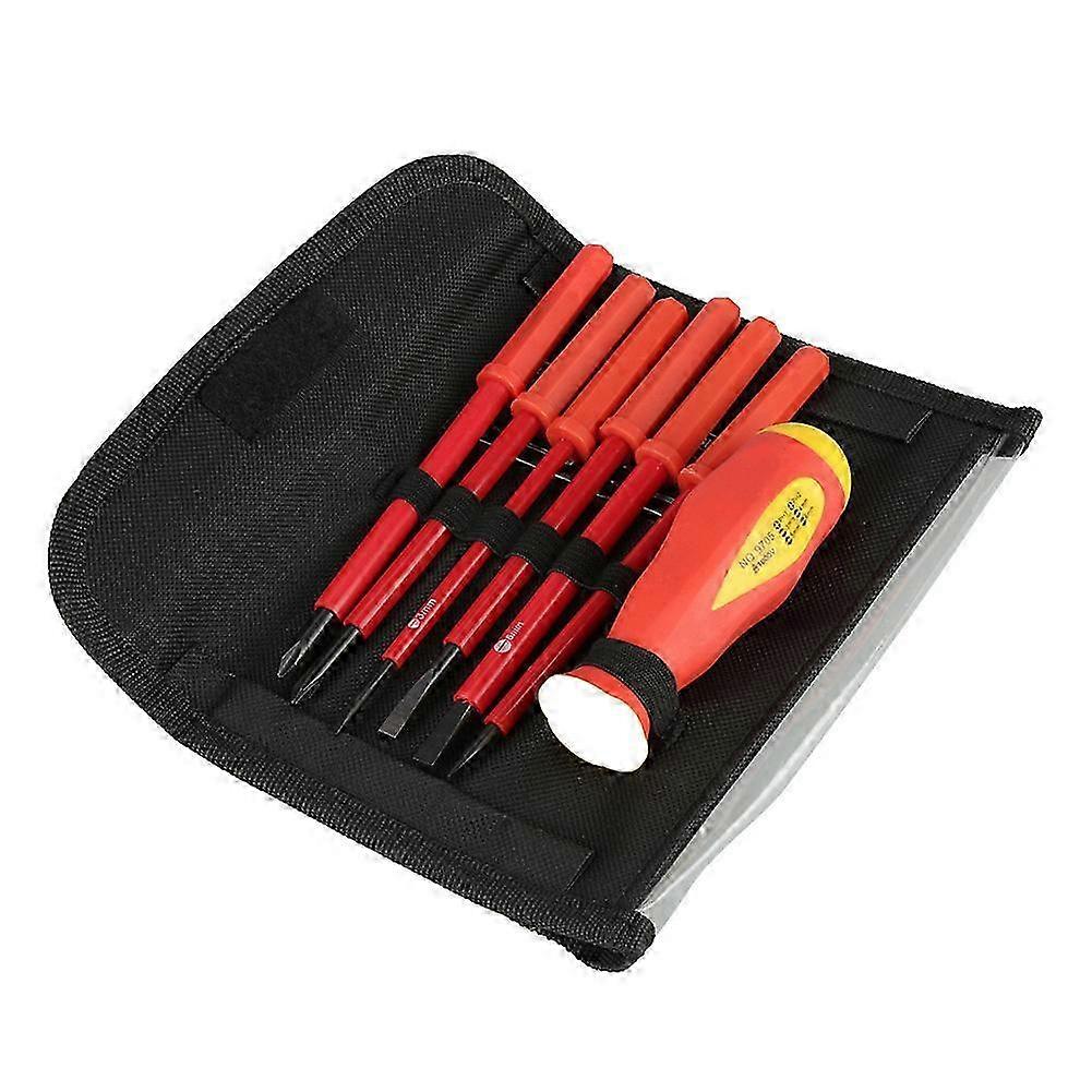 Screwdriver Set 7pcs/Set Electrician Screwdriver Set Cross Set for Electrician Repair Tool Kit
