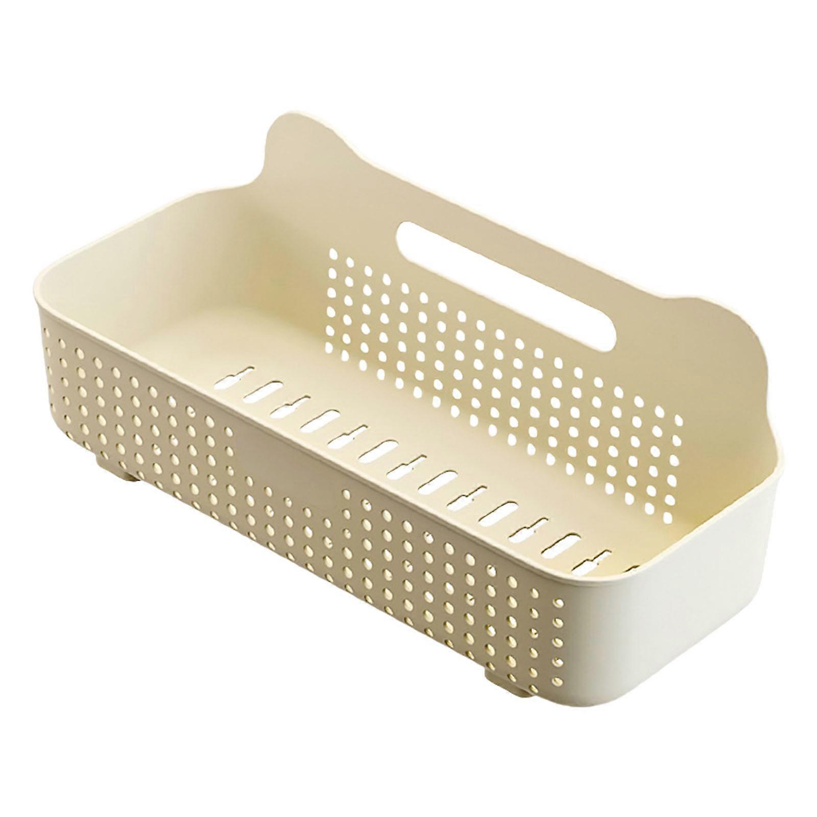 Multiple Tiers Bathroom Wall Rack Without Tool Needed Water Resistant Storage Solution for Cosmetics Kitchen  M