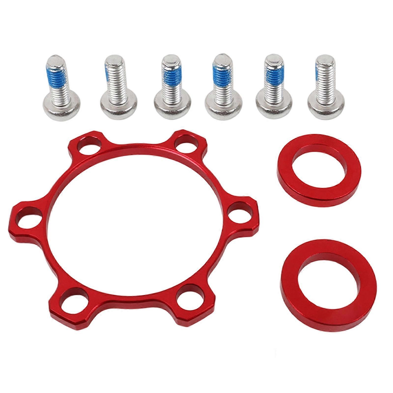 Bicycles Boosts Hub Adapter Washers Spacers Bike Hub Conversion Adapter Kits Bike Thru Axles Hub Refit Gaskets Enduring  Red
